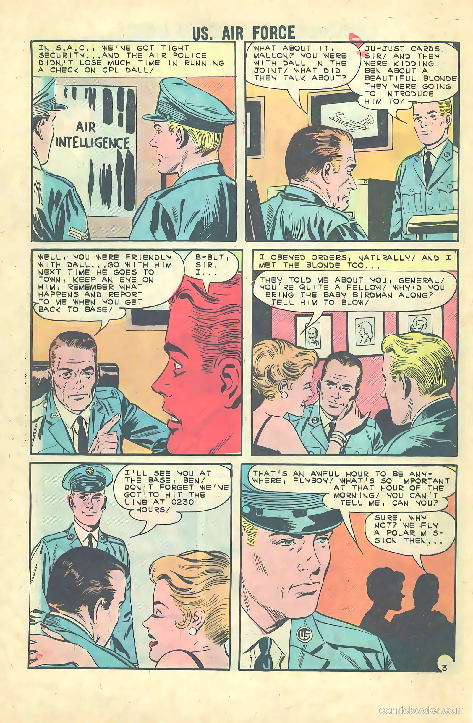 U.S. Air Force Comics #27 (1963) — page 28 of 36