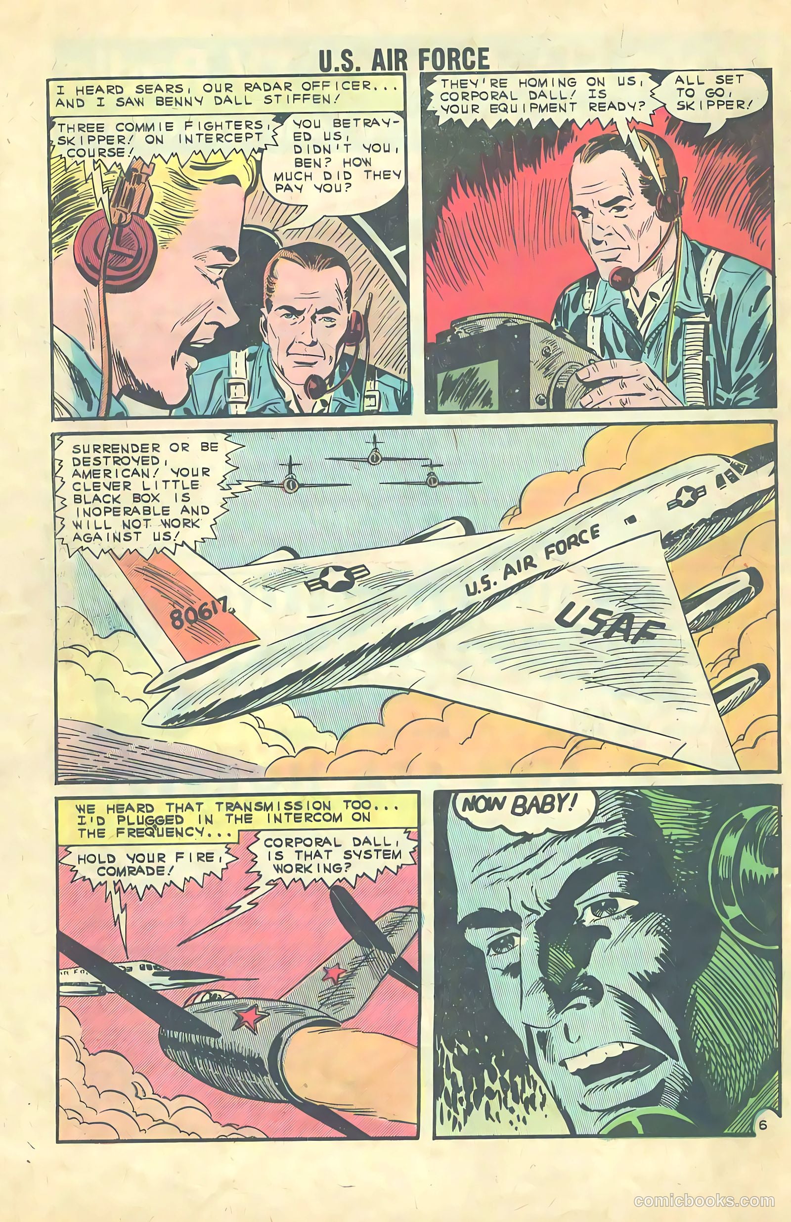 U.S. Air Force Comics #27 (1963) — page 32 of 36
