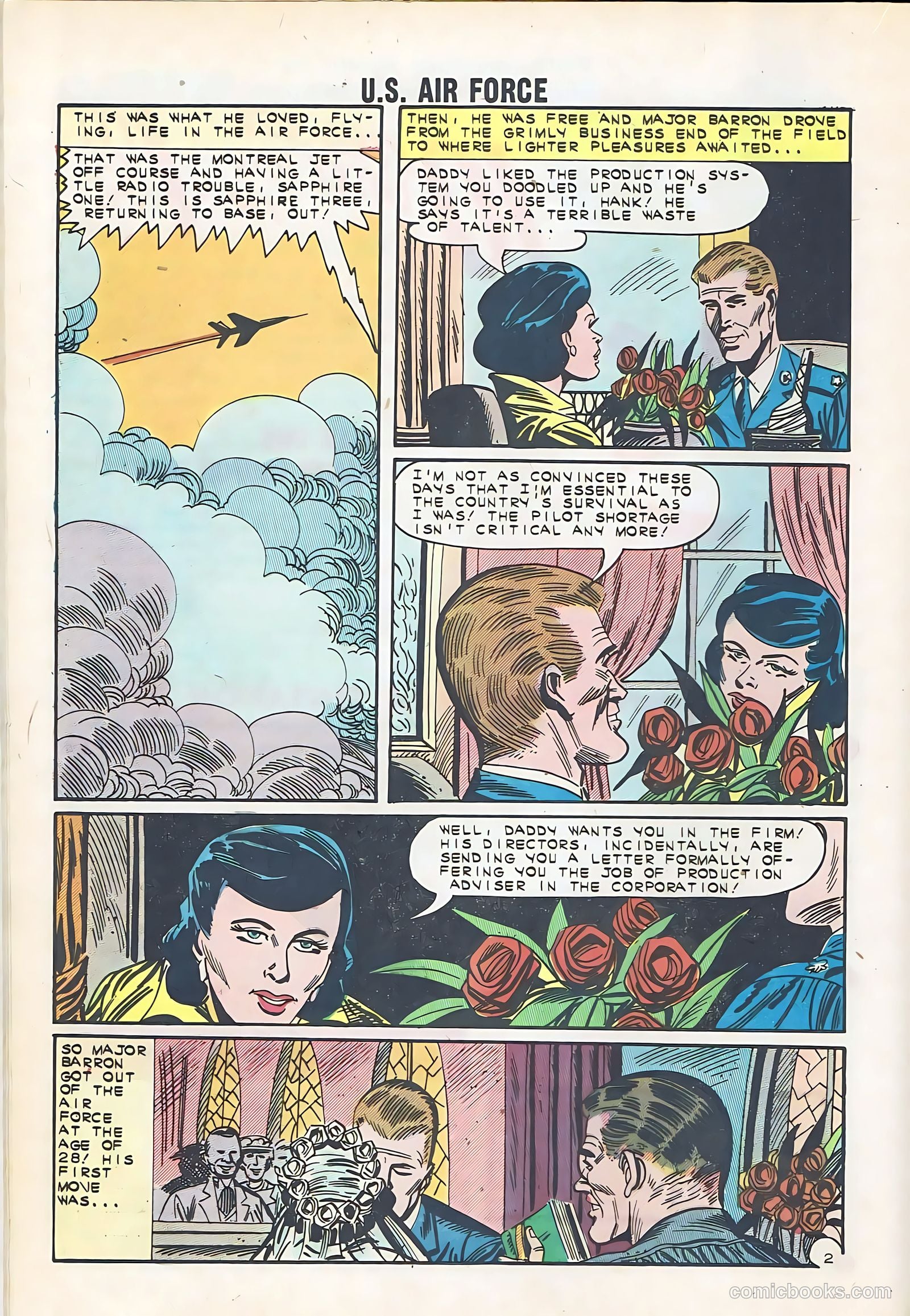 U.S. Air Force Comics #28 (1963) — page 16 of 36