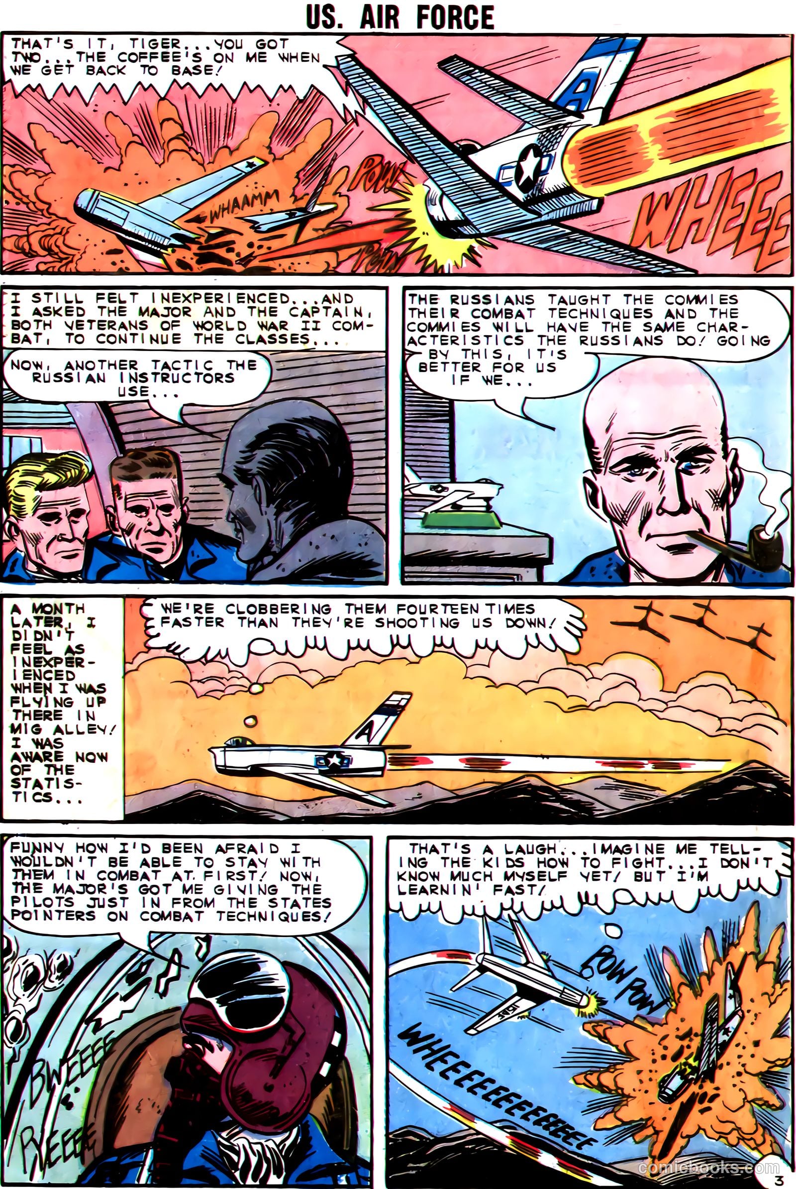 U.S. Air Force Comics #29 (1963) — page 32 of 36
