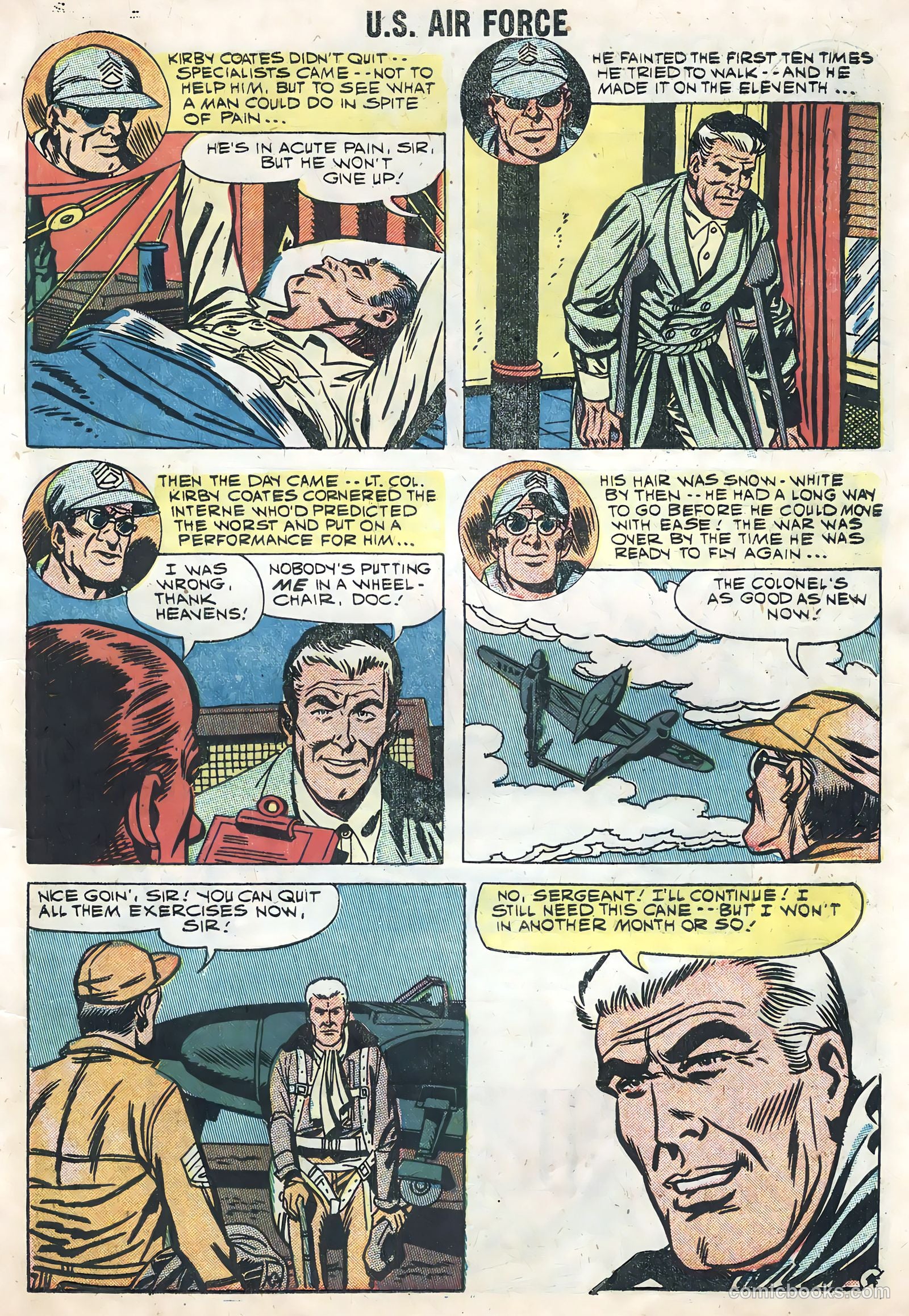 U.S. Air Force Comics #3 (1959) — page 7 of 35