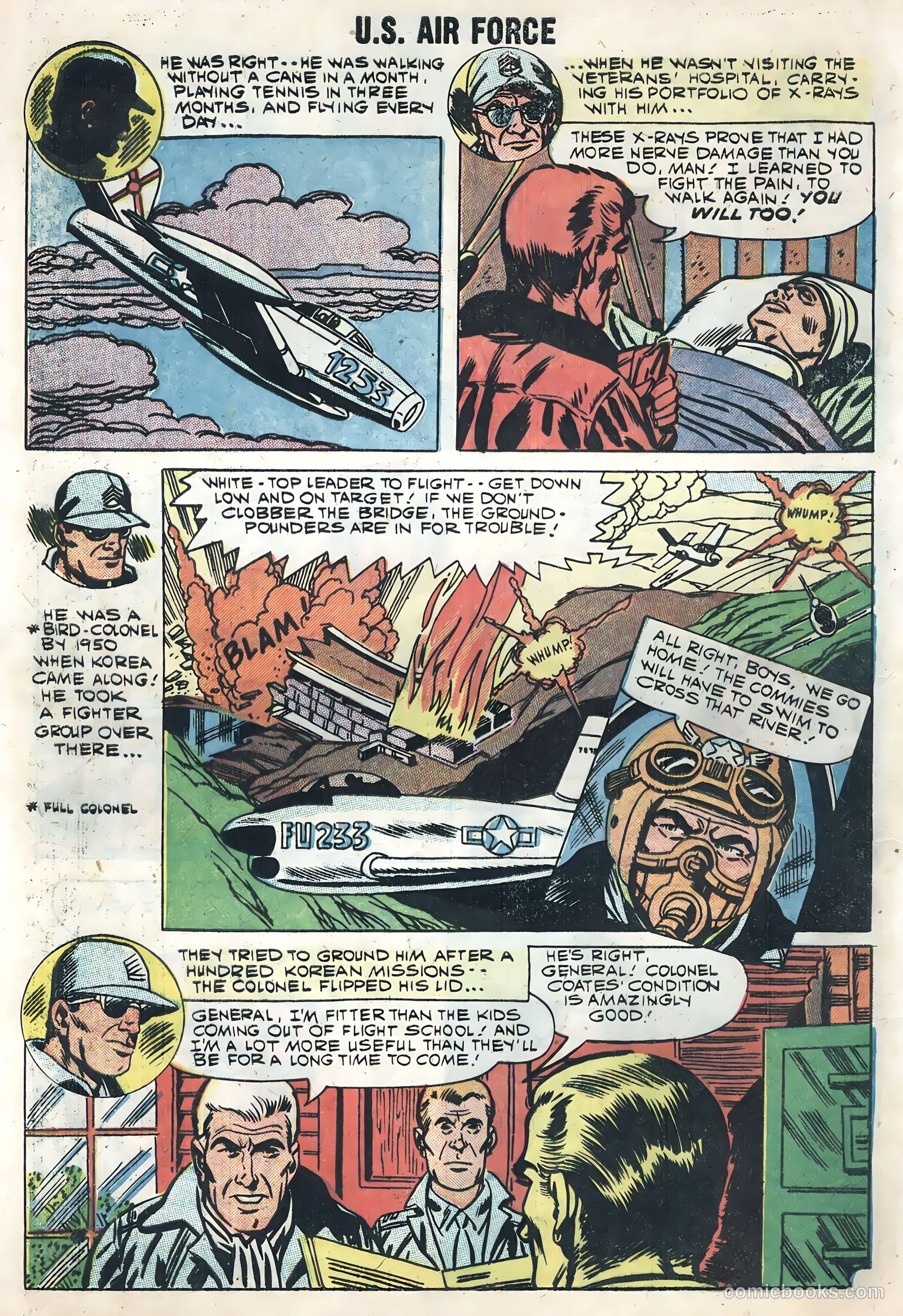 U.S. Air Force Comics #3 (1959) — page 8 of 35