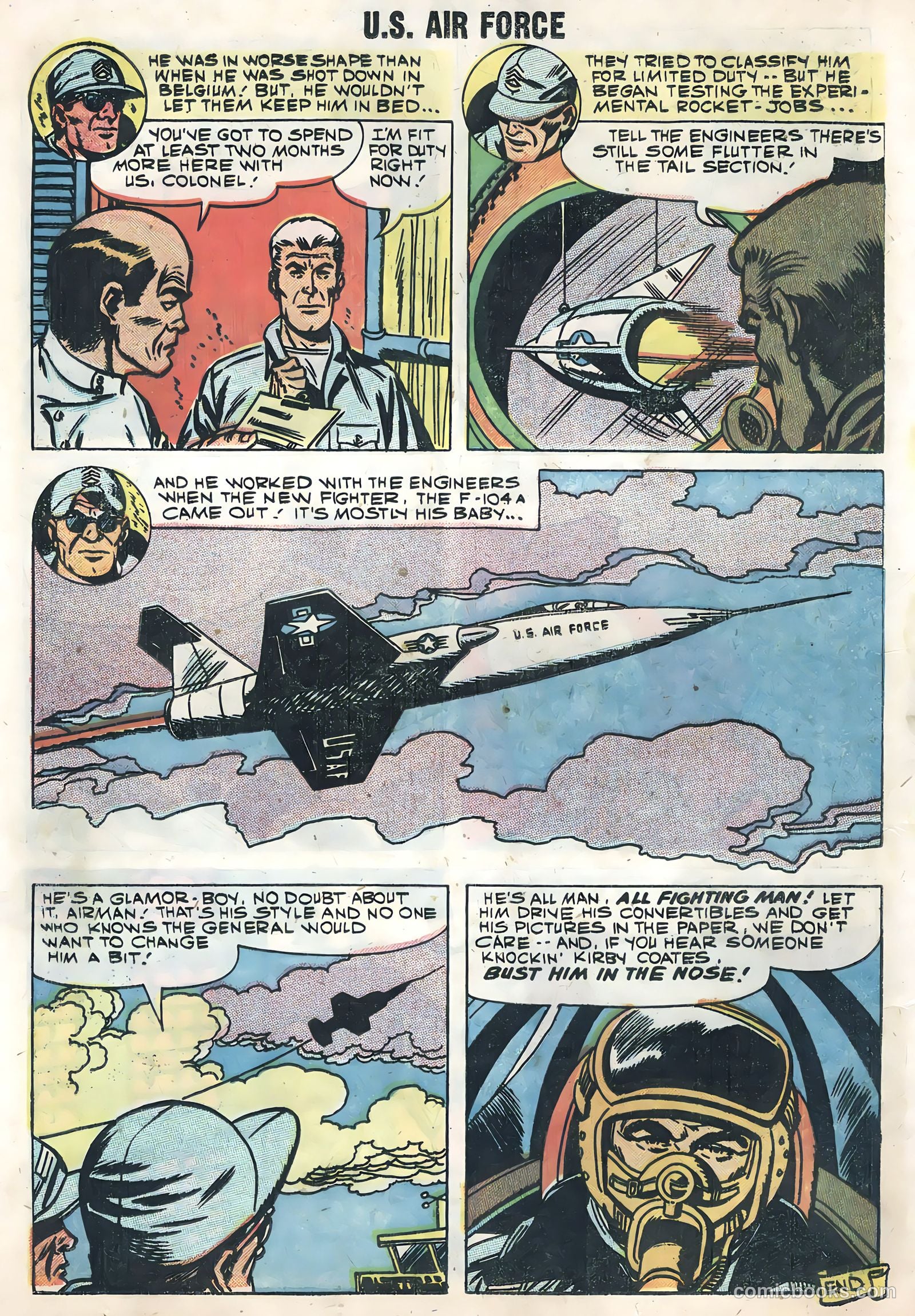 U.S. Air Force Comics #3 (1959) — page 12 of 35