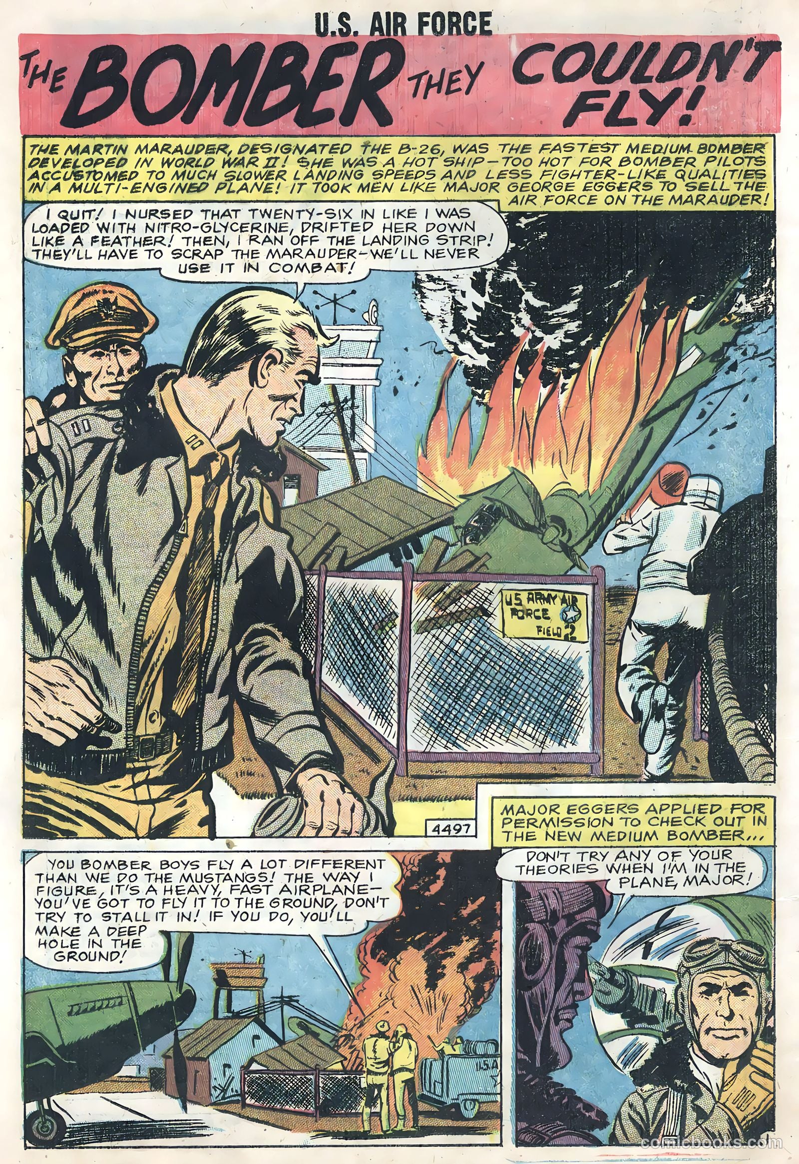 U.S. Air Force Comics #3 (1959) — page 16 of 35
