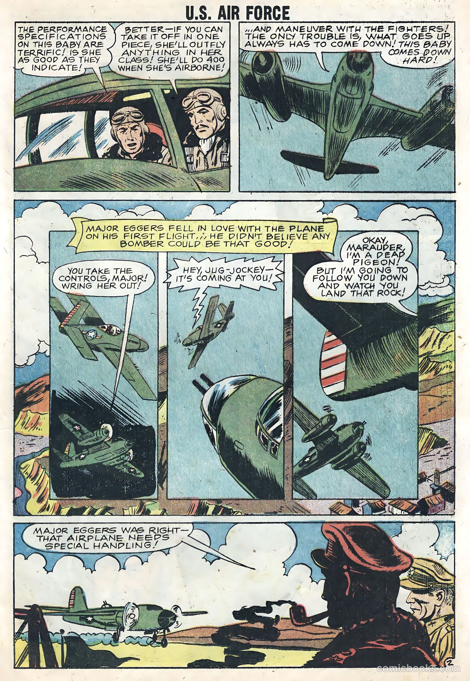 U.S. Air Force Comics #3 (1959) — page 17 of 35