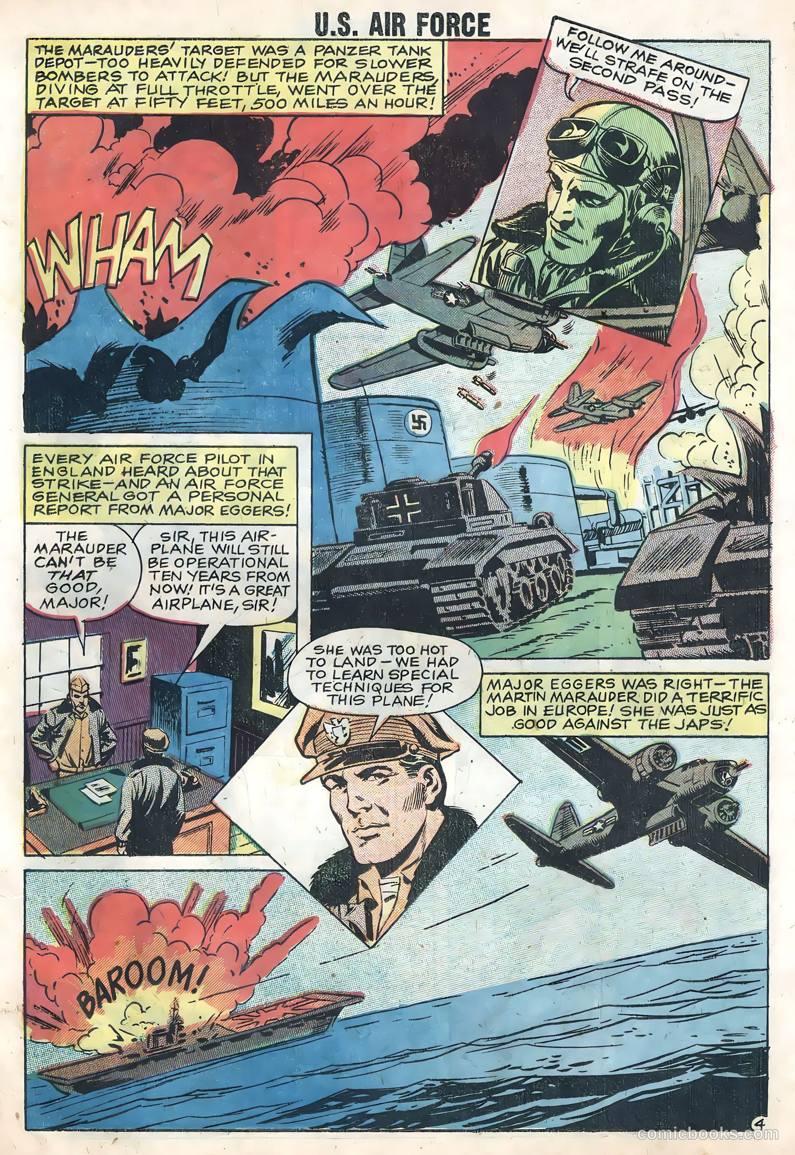 U.S. Air Force Comics #3 (1959) — page 19 of 35