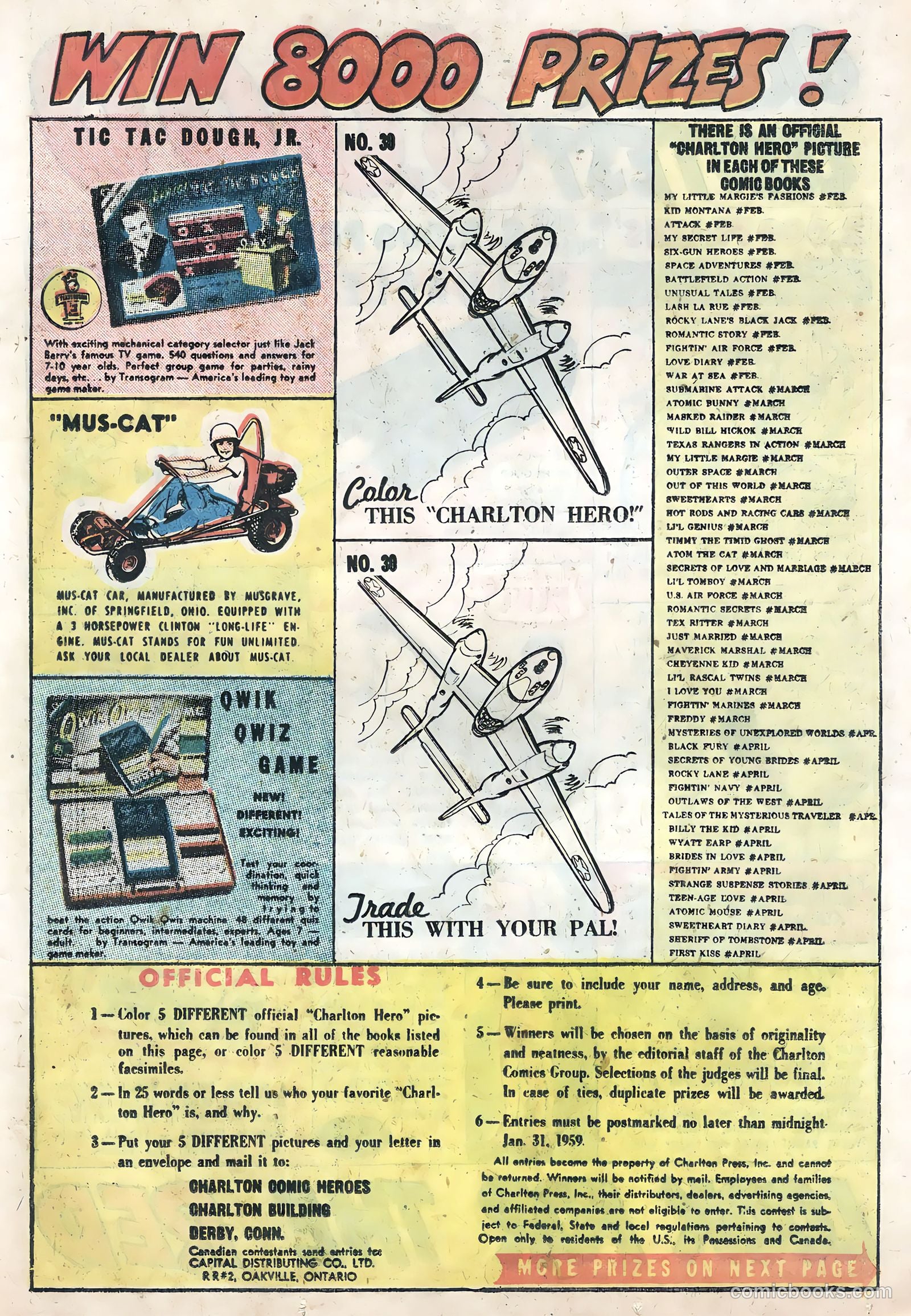 U.S. Air Force Comics #3 (1959) — page 25 of 35