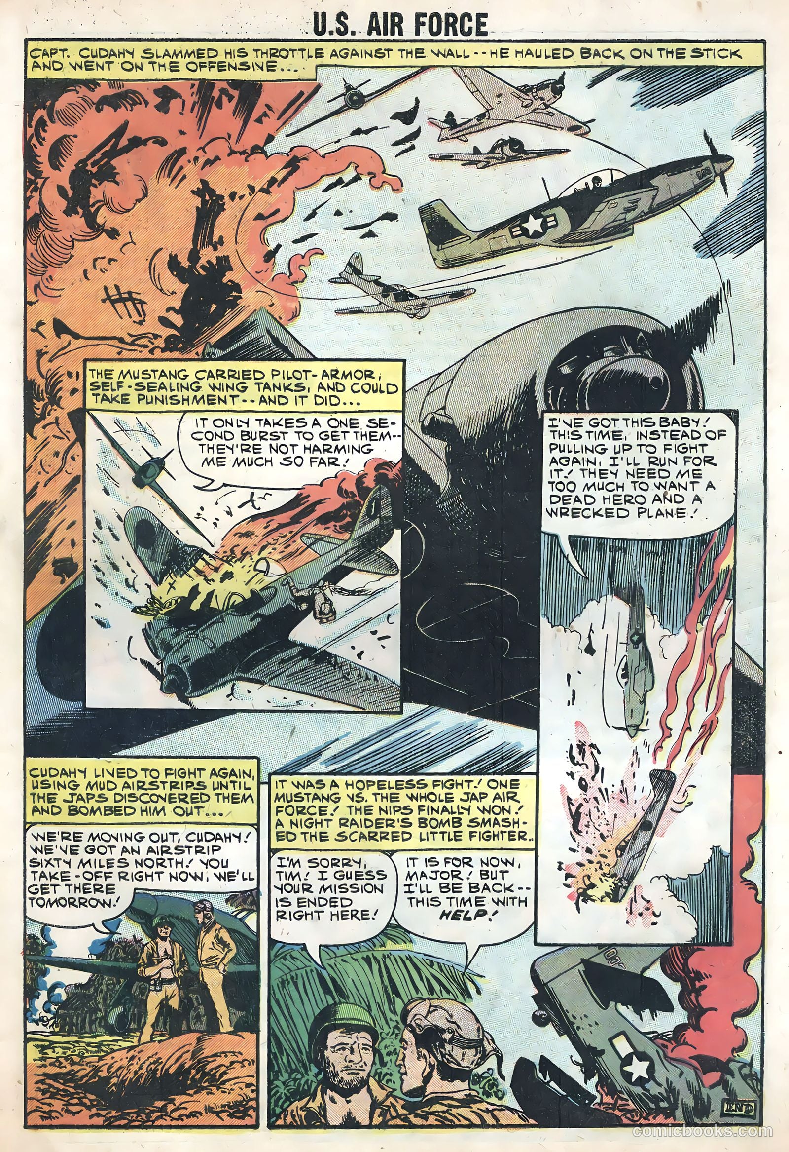 U.S. Air Force Comics #3 (1959) — page 32 of 35