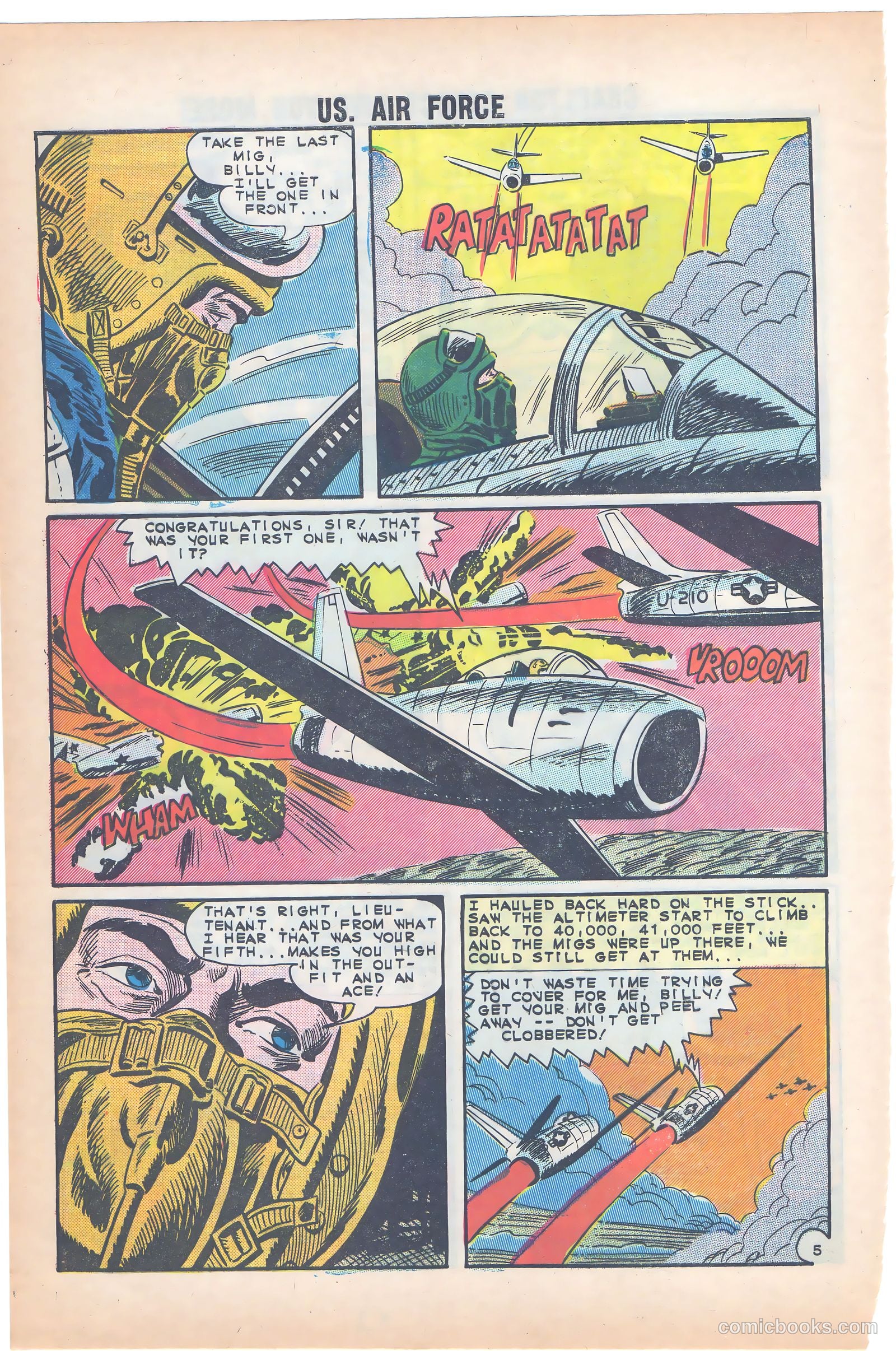 U.S. Air Force Comics #30 (1963) — page 8 of 36