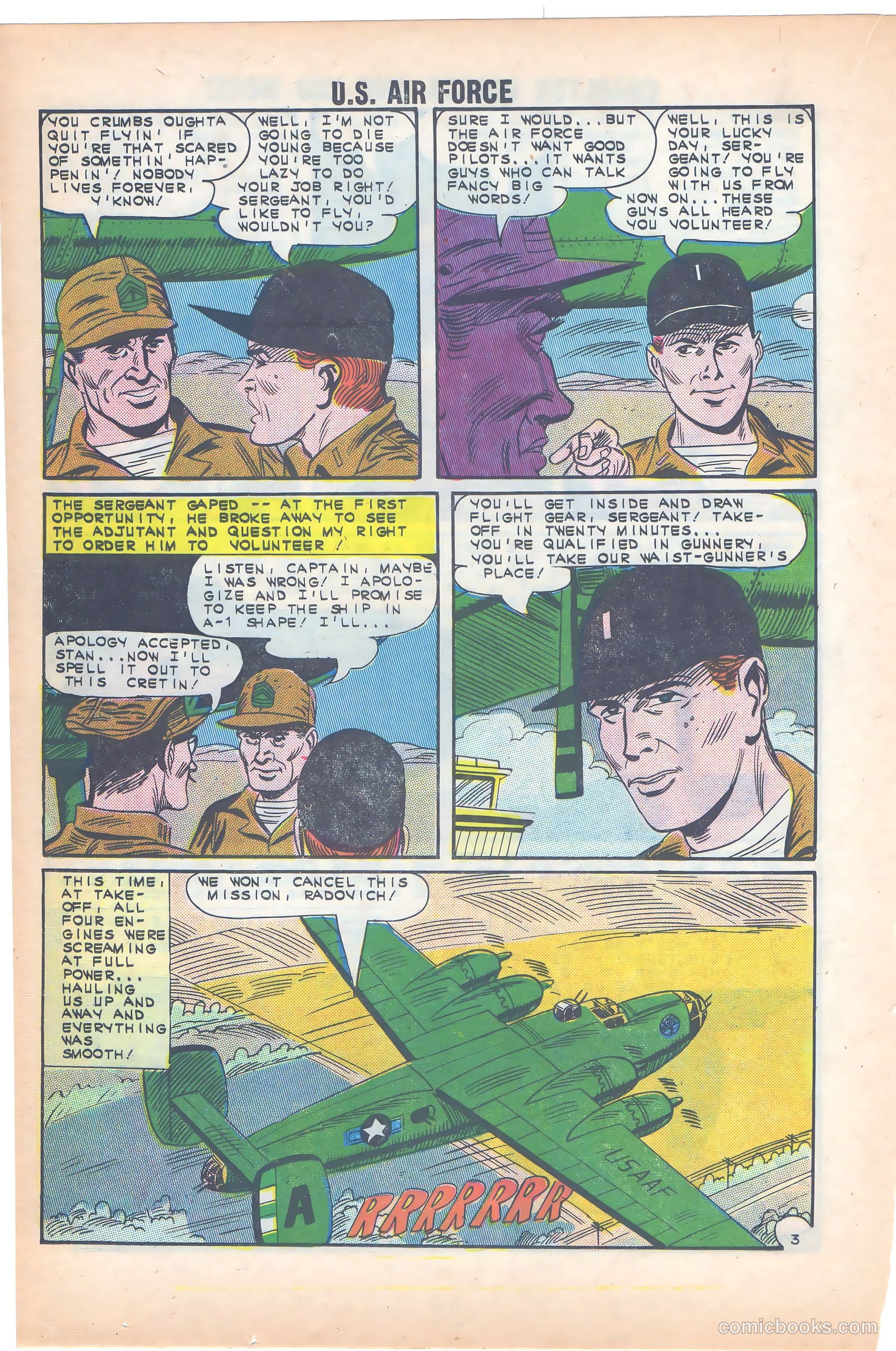 U.S. Air Force Comics #30 (1963) — page 18 of 36