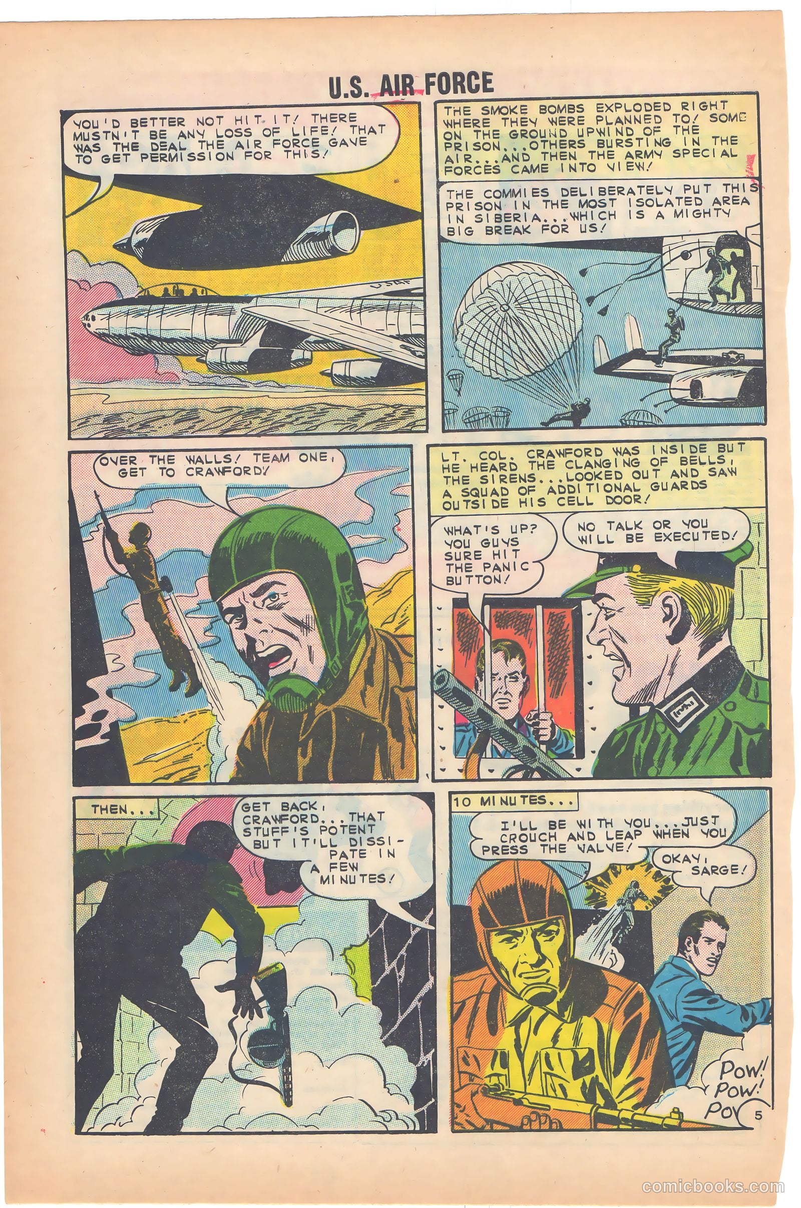 U.S. Air Force Comics #30 (1963) — page 32 of 36