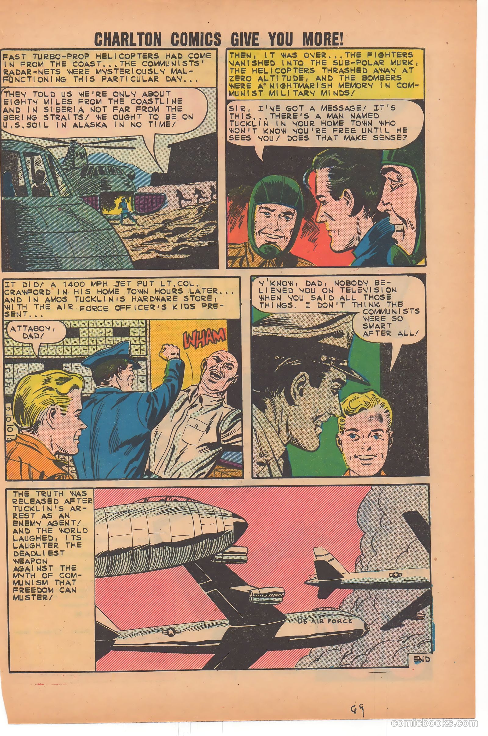U.S. Air Force Comics #30 (1963) — page 33 of 36