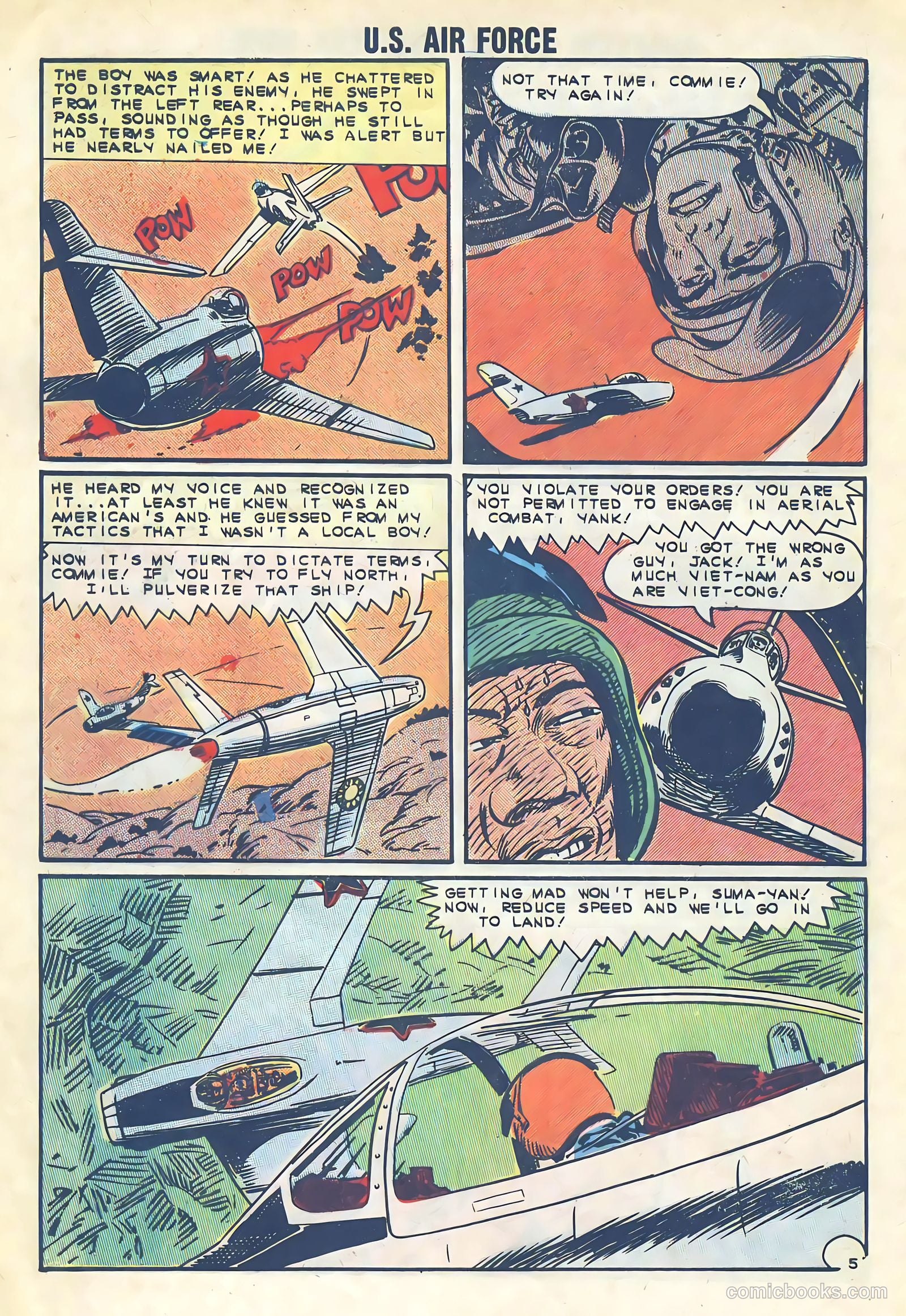 U.S. Air Force Comics #31 (1964) — page 8 of 36