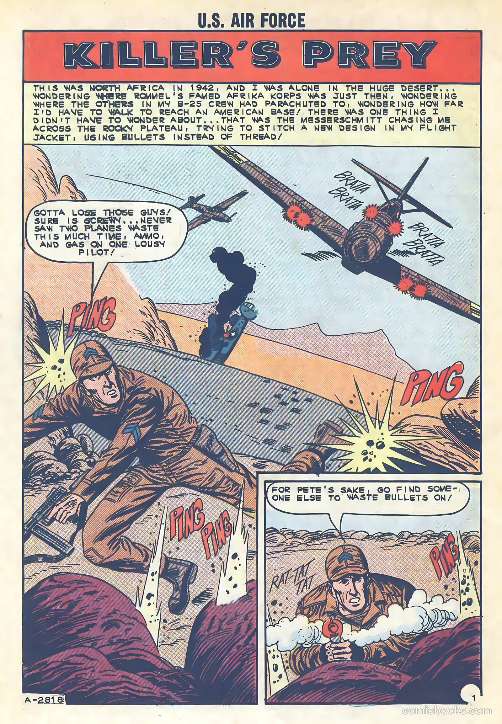 U.S. Air Force Comics #31 (1964) — page 20 of 36