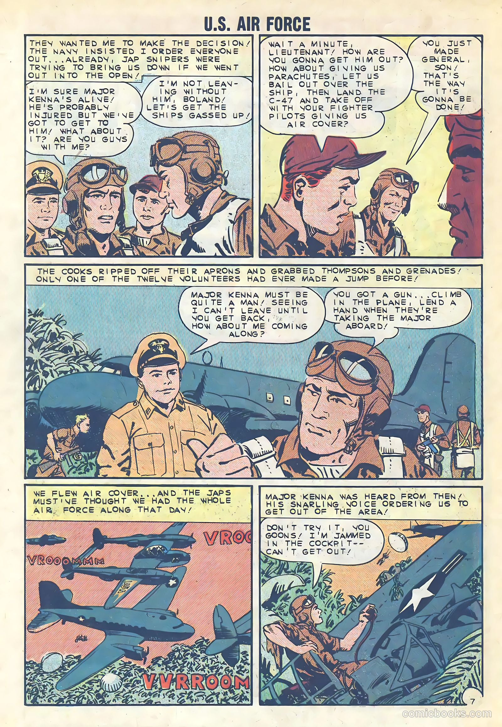 U.S. Air Force Comics #31 (1964) — page 32 of 36
