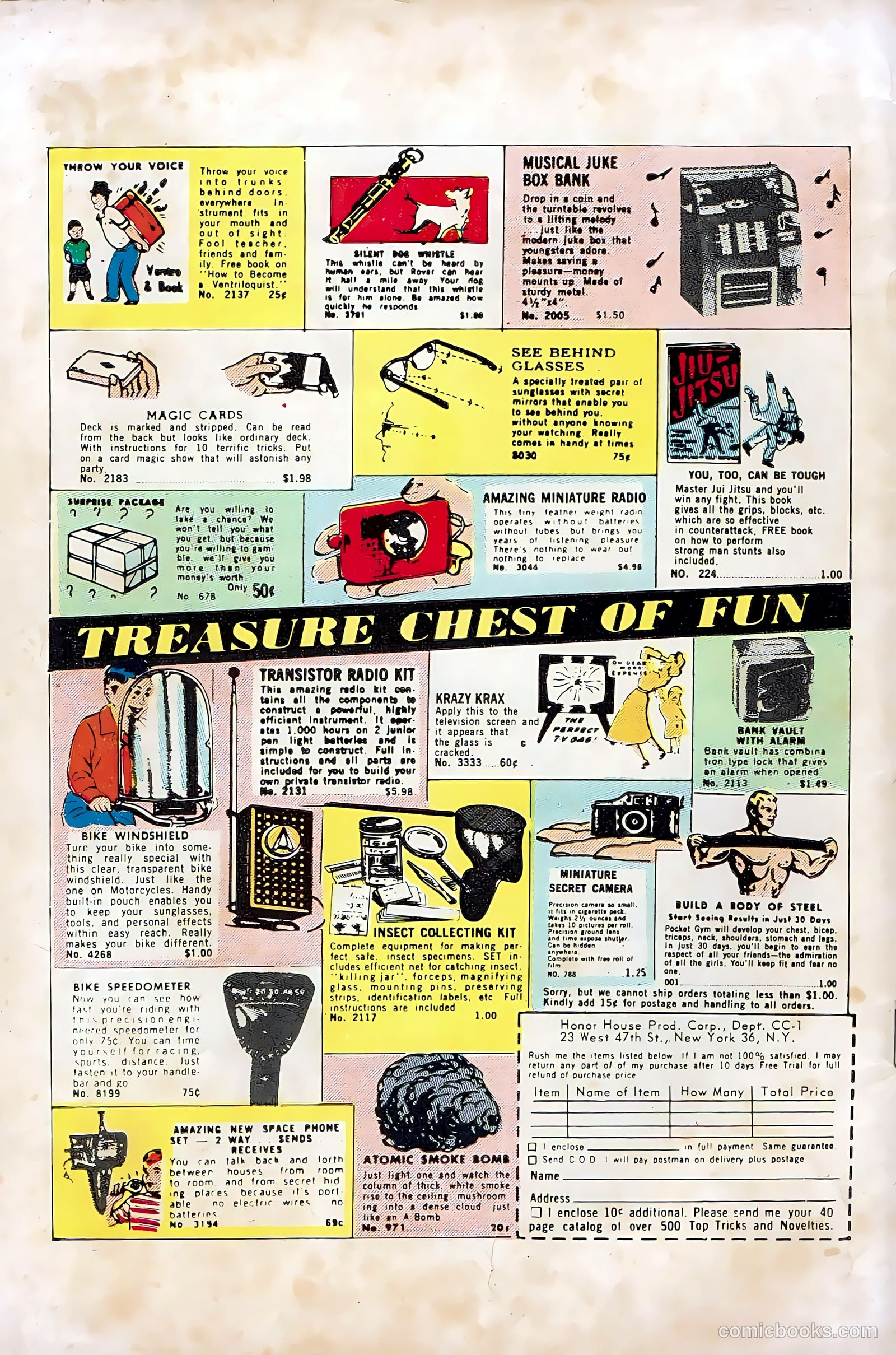U.S. Air Force Comics #32 (1964) — page 36 of 36
