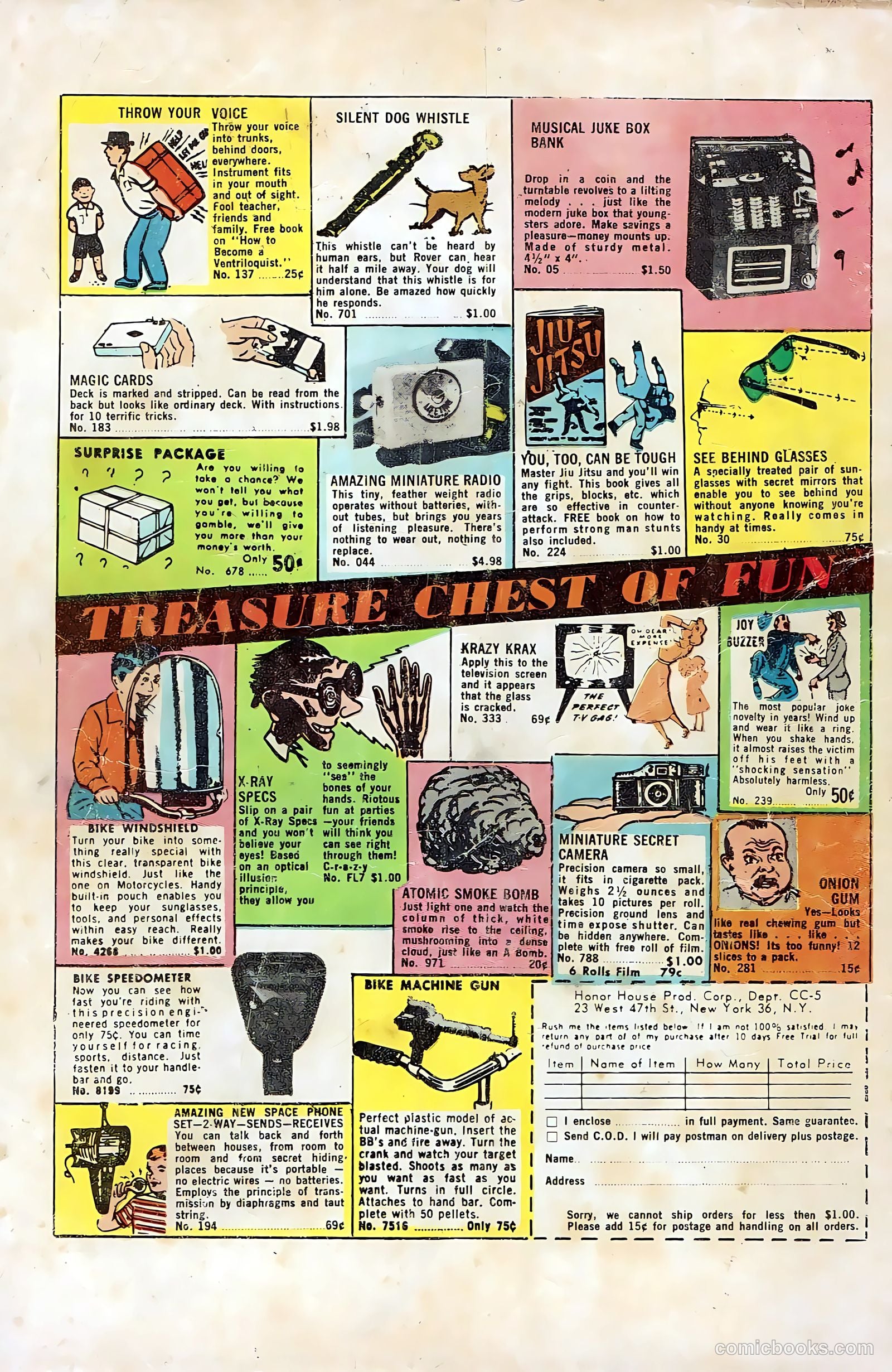 U.S. Air Force Comics #33 (1964) — page 36 of 36