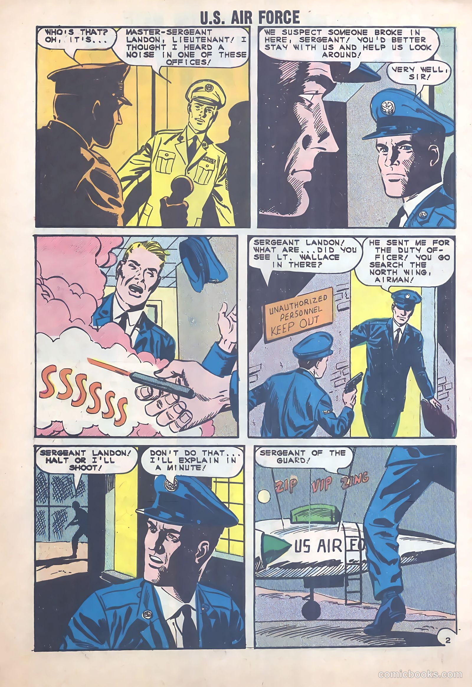 U.S. Air Force Comics #35 (1964) — page 10 of 36