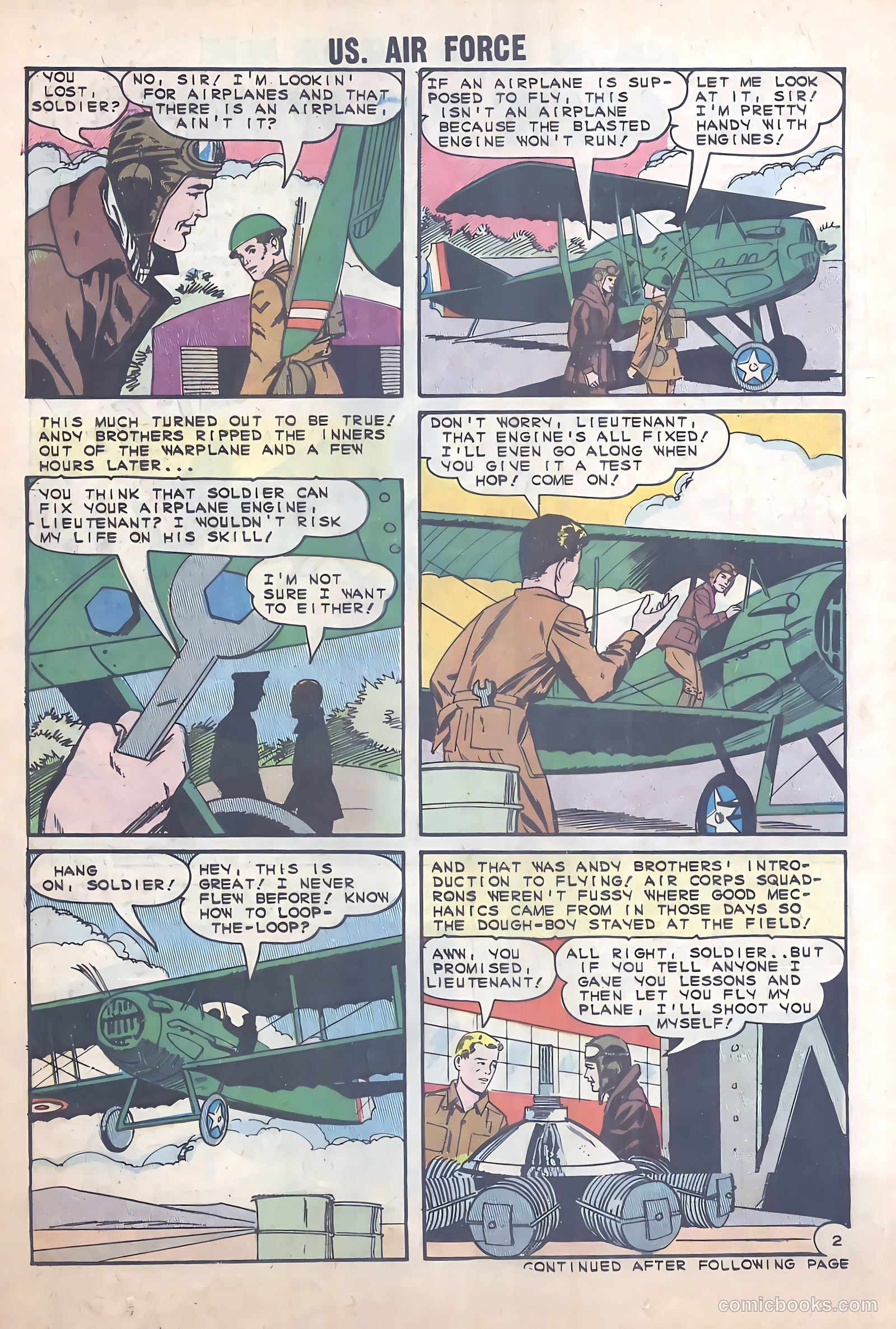 U.S. Air Force Comics #35 (1964) — page 14 of 36