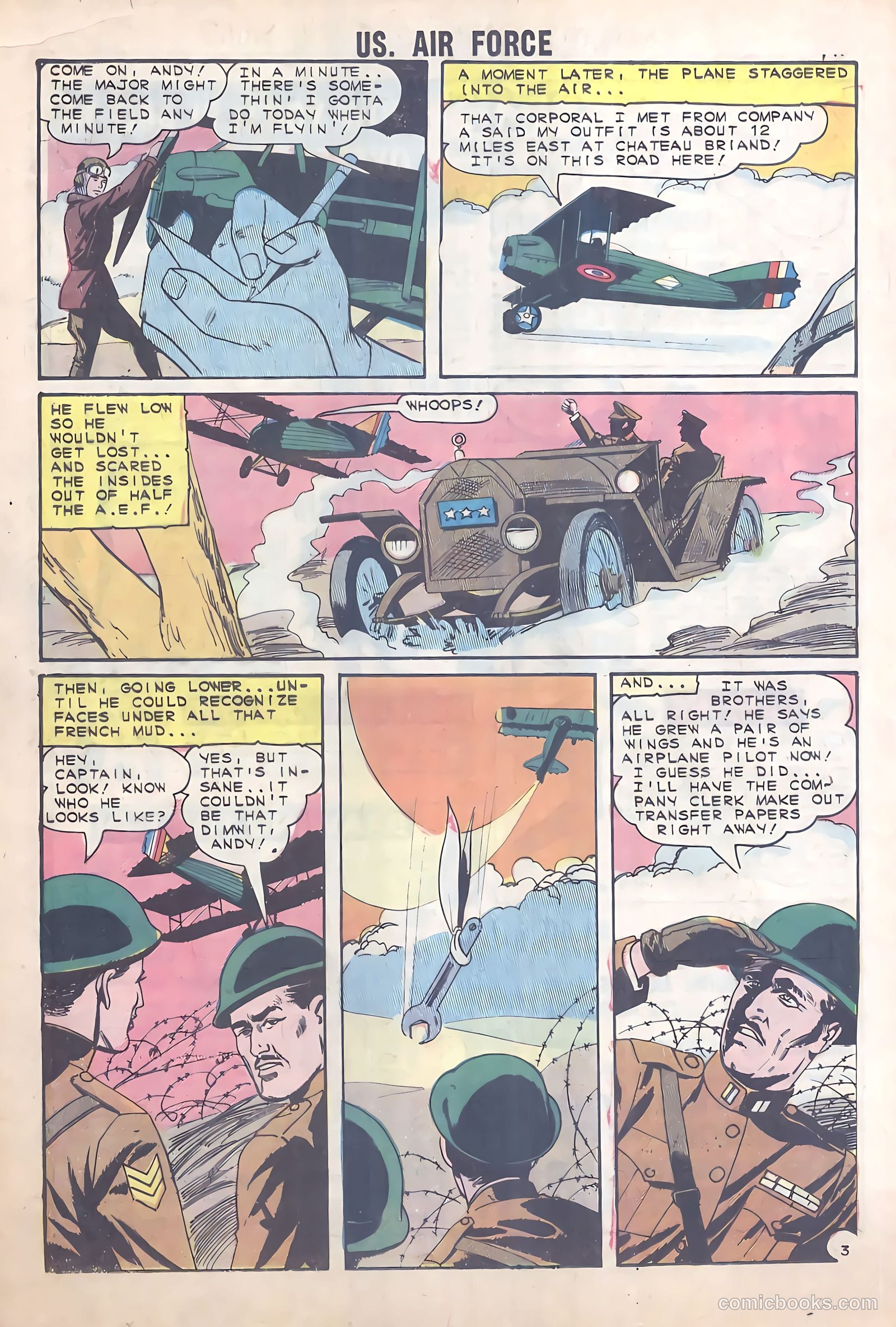 U.S. Air Force Comics #35 (1964) — page 16 of 36