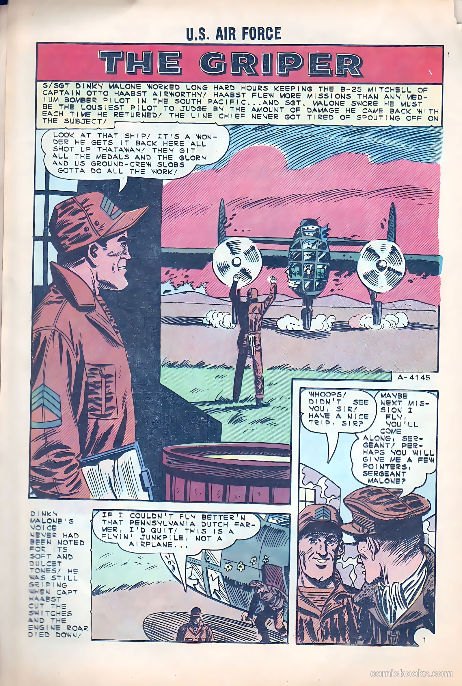 U.S. Air Force Comics #36 (1965) — page 16 of 36