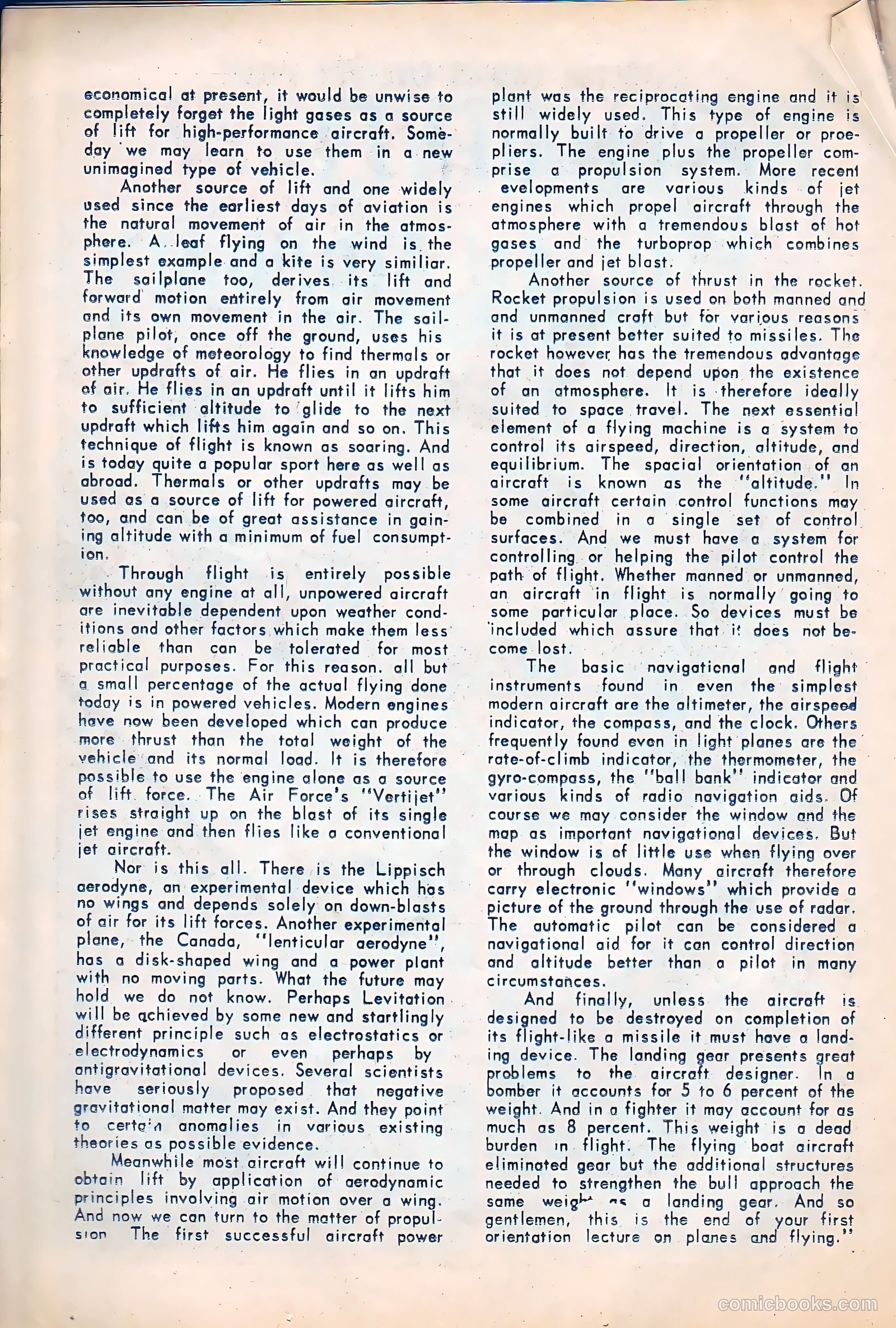 U.S. Air Force Comics #36 (1965) — page 20 of 36