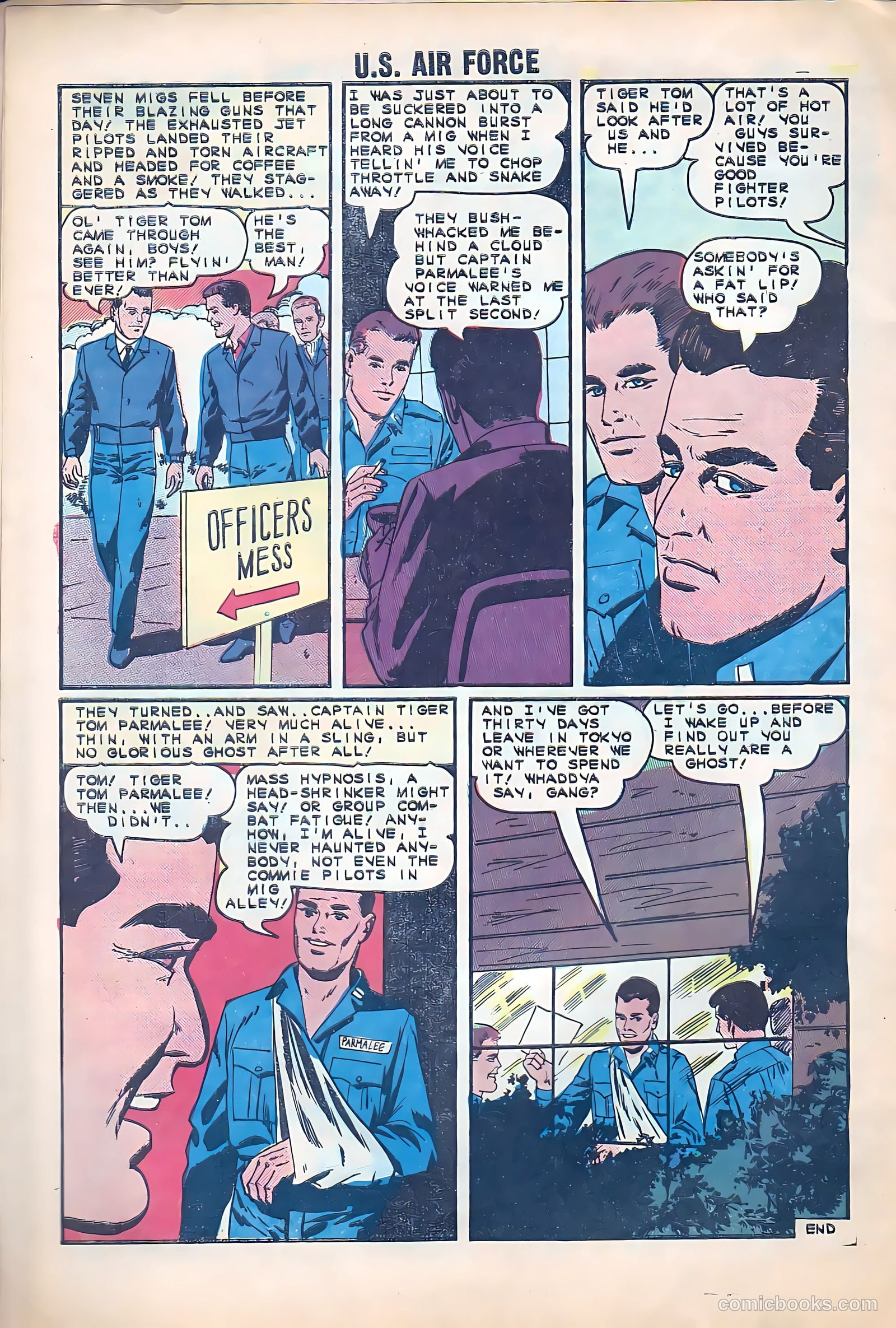 U.S. Air Force Comics #36 (1965) — page 32 of 36