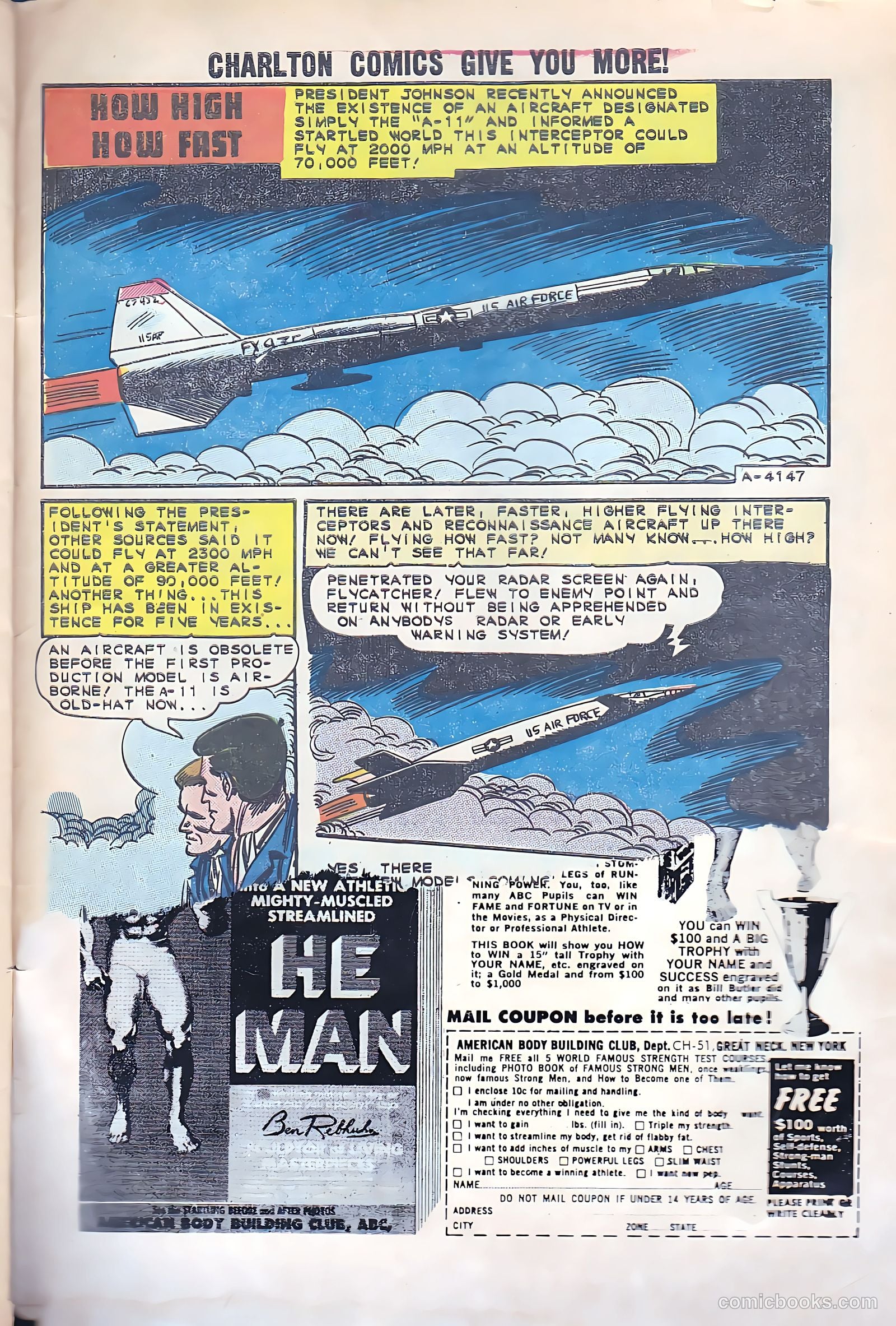 U.S. Air Force Comics #36 (1965) — page 33 of 36