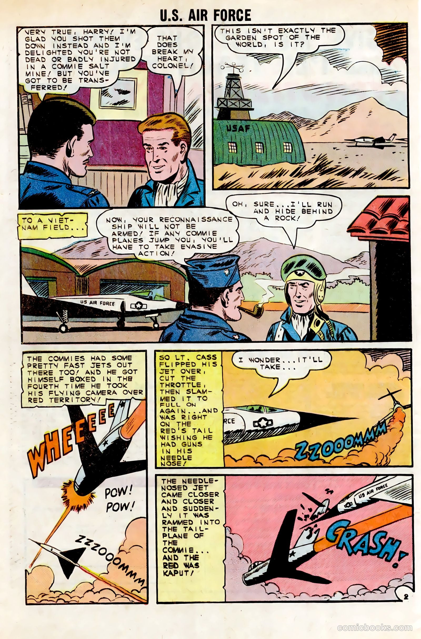 U.S. Air Force Comics #37 (1965) — page 32 of 36