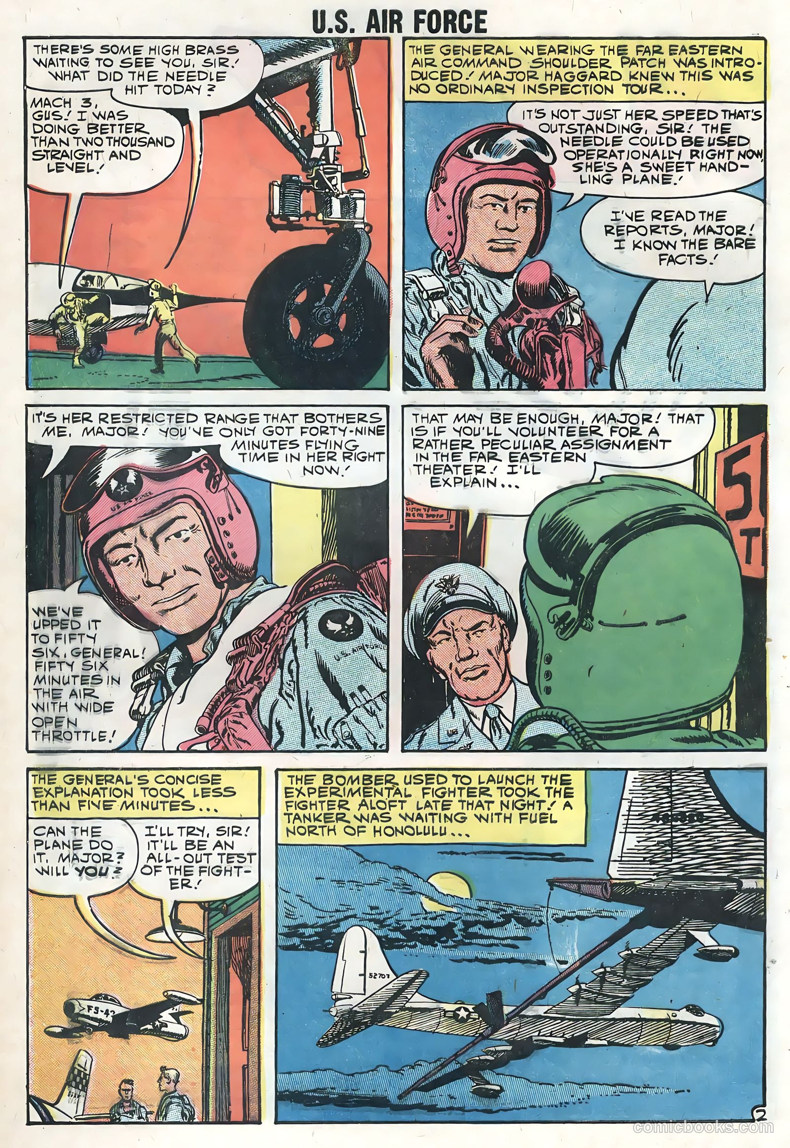U.S. Air Force Comics #4 (1959) — page 4 of 36