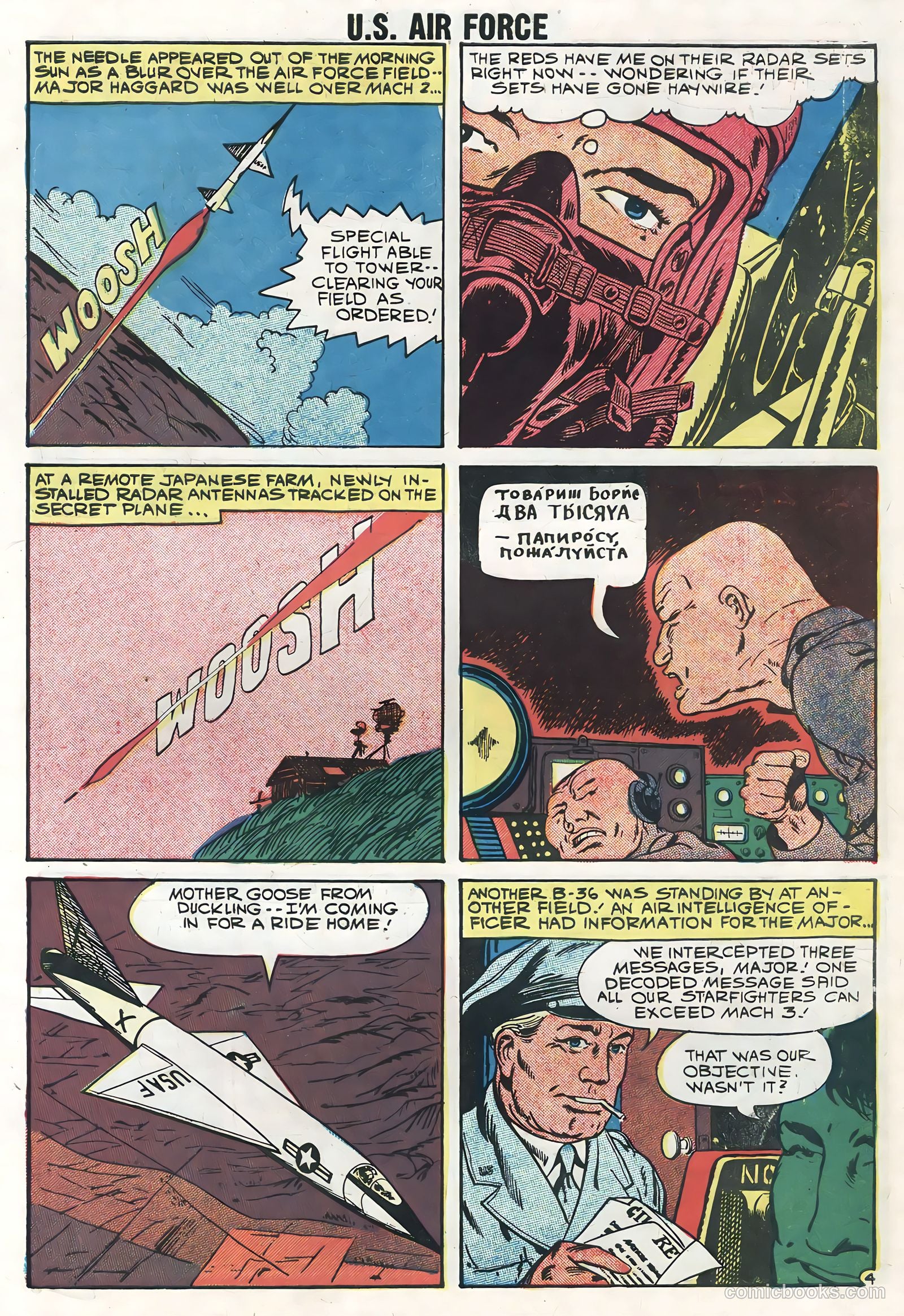 U.S. Air Force Comics #4 (1959) — page 7 of 36