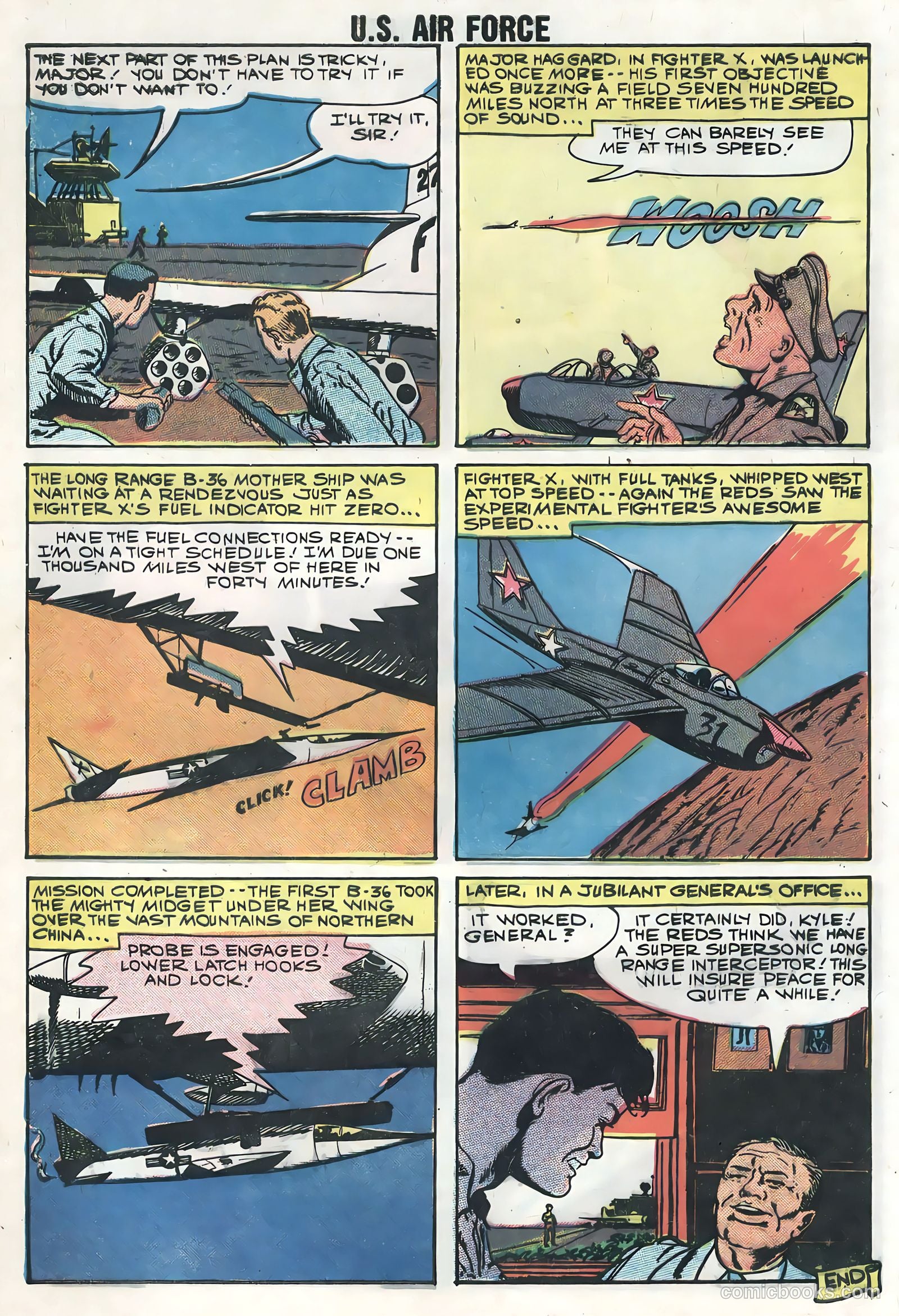 U.S. Air Force Comics #4 (1959) — page 8 of 36