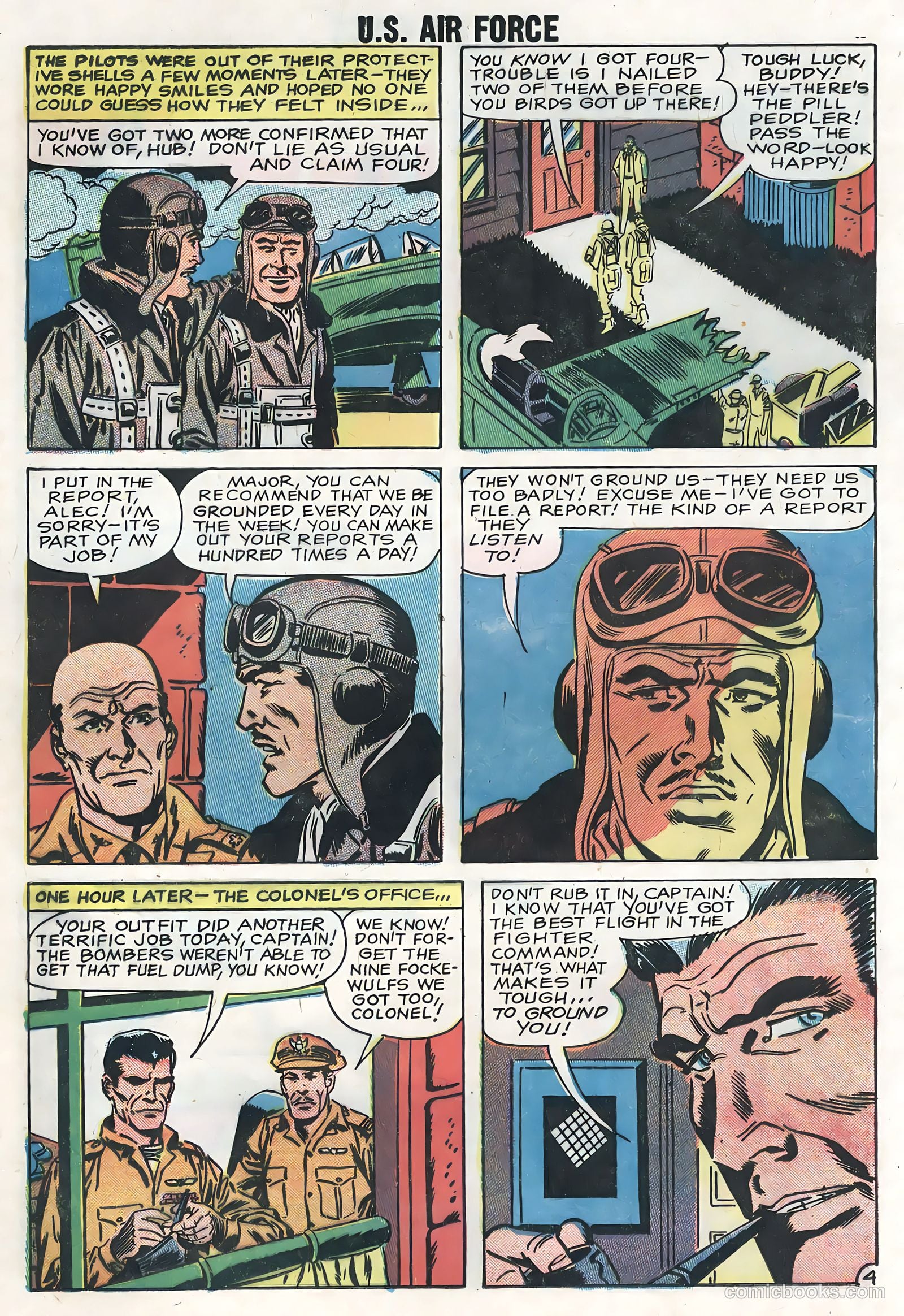 U.S. Air Force Comics #4 (1959) — page 12 of 36