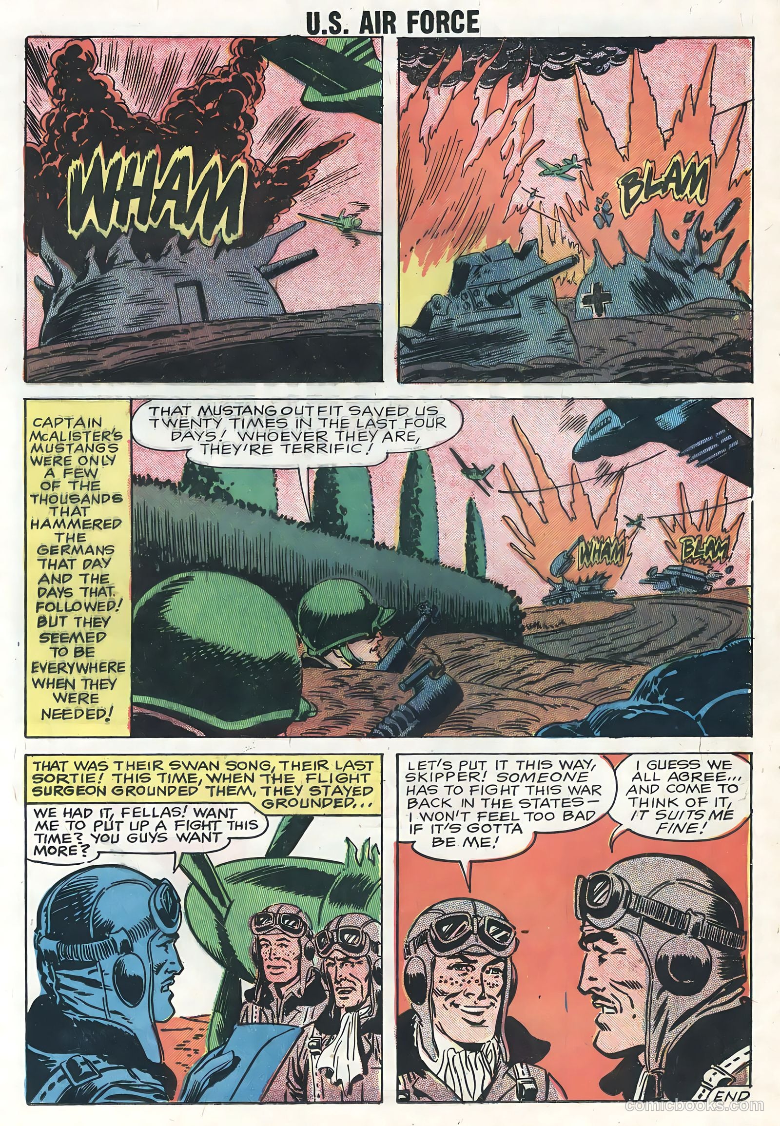 U.S. Air Force Comics #4 (1959) — page 17 of 36
