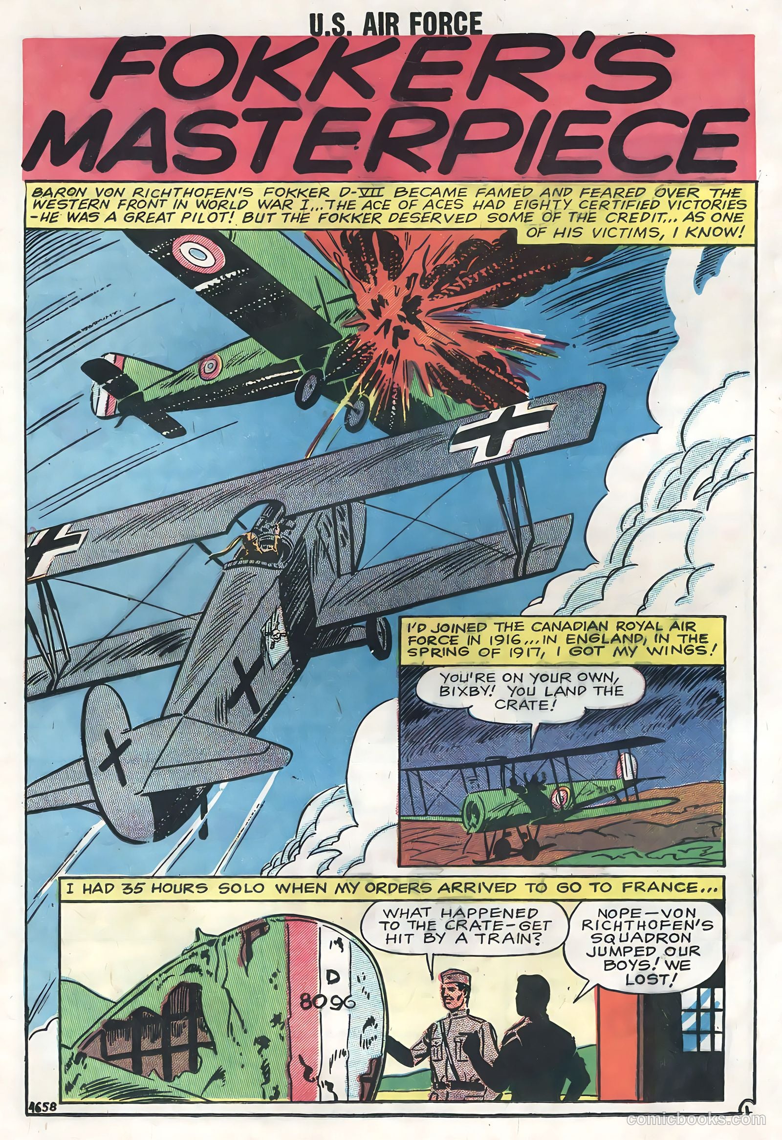 U.S. Air Force Comics #4 (1959) — page 20 of 36