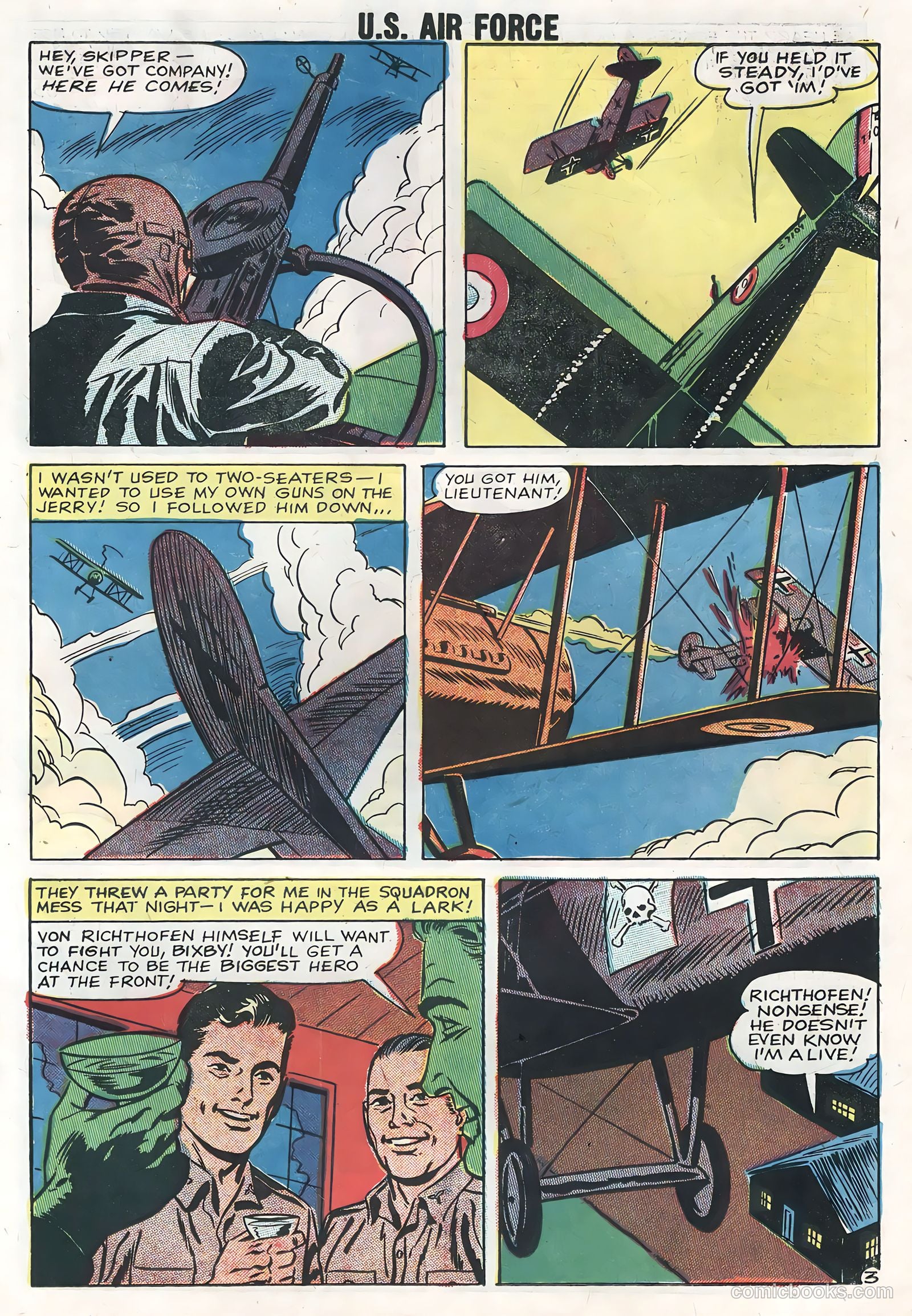 U.S. Air Force Comics #4 (1959) — page 23 of 36