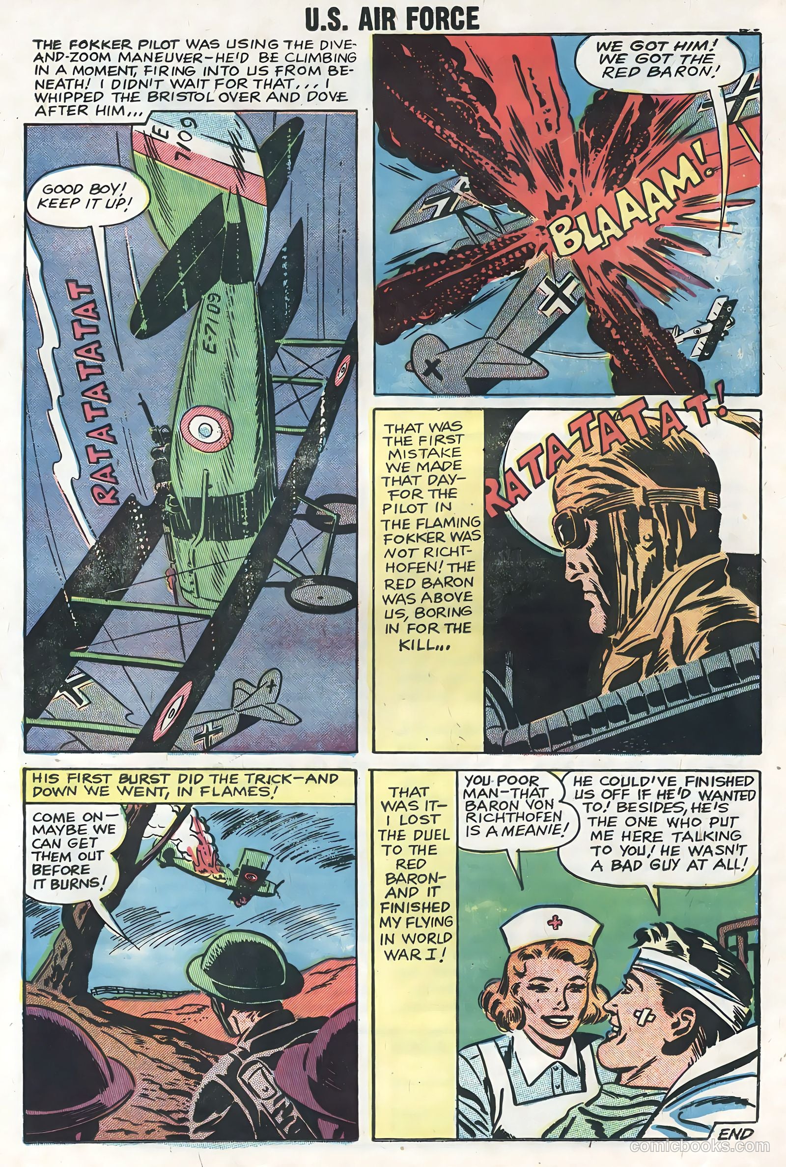 U.S. Air Force Comics #4 (1959) — page 25 of 36