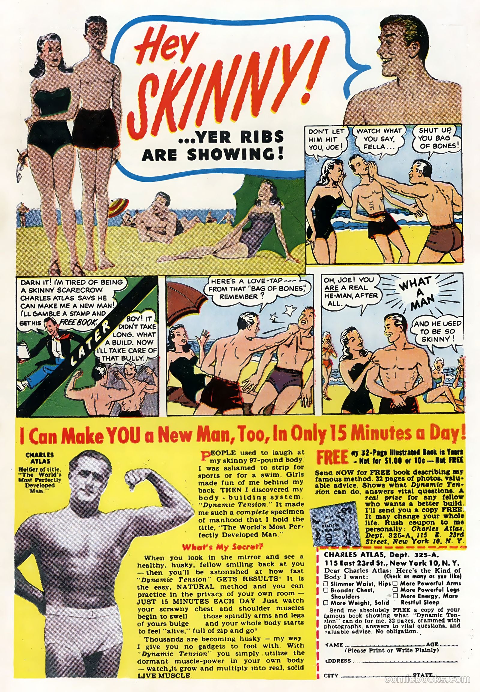 U.S. Air Force Comics #4 (1959) — page 36 of 36