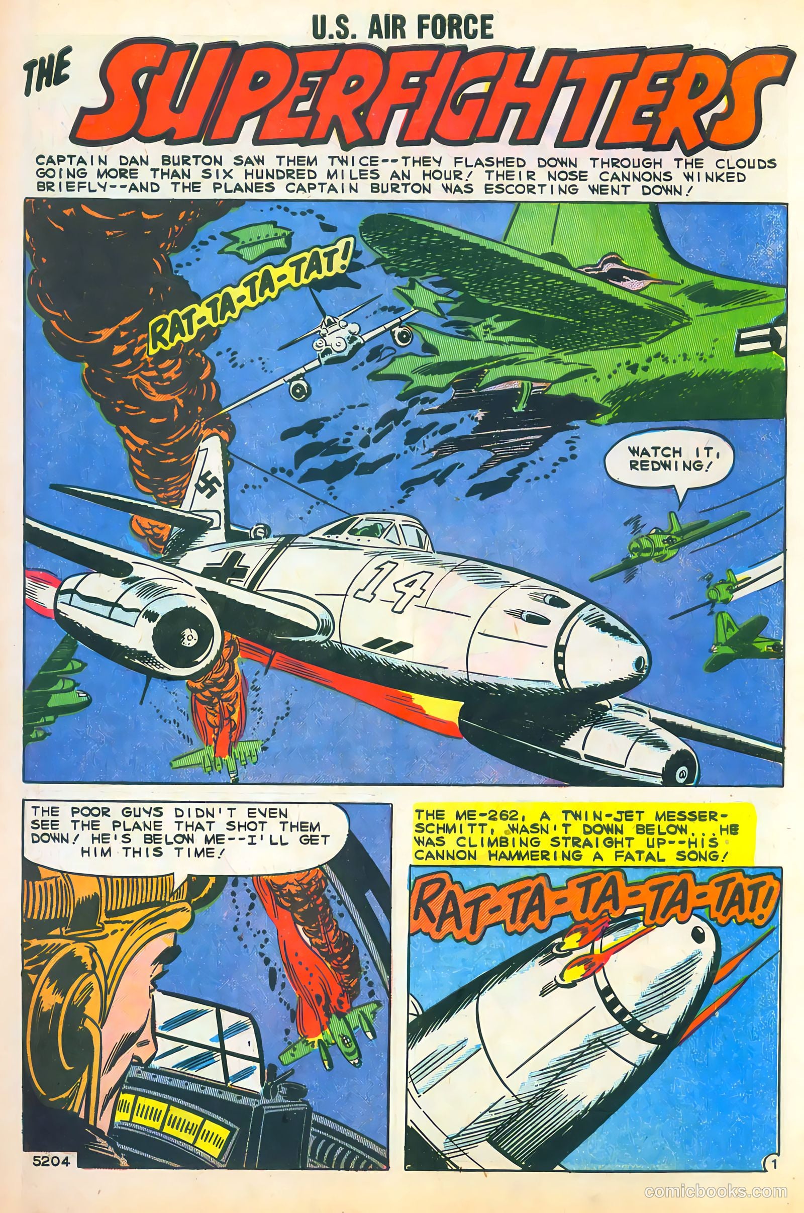 U.S. Air Force Comics #5 (1959) — page 3 of 36