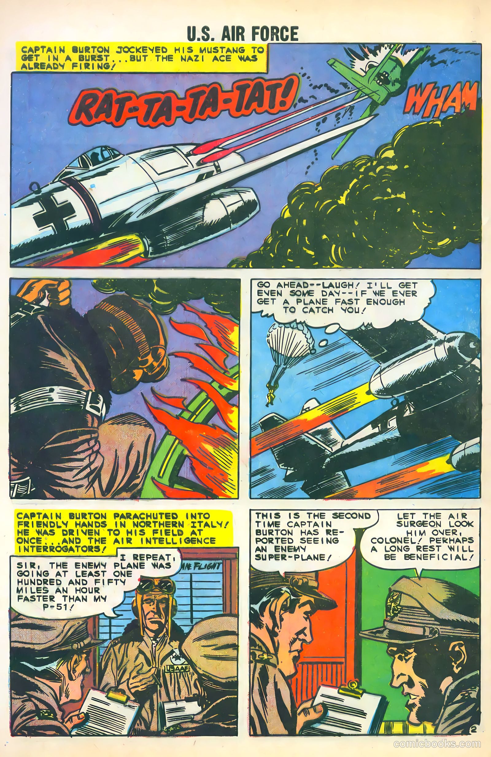 U.S. Air Force Comics #5 (1959) — page 4 of 36