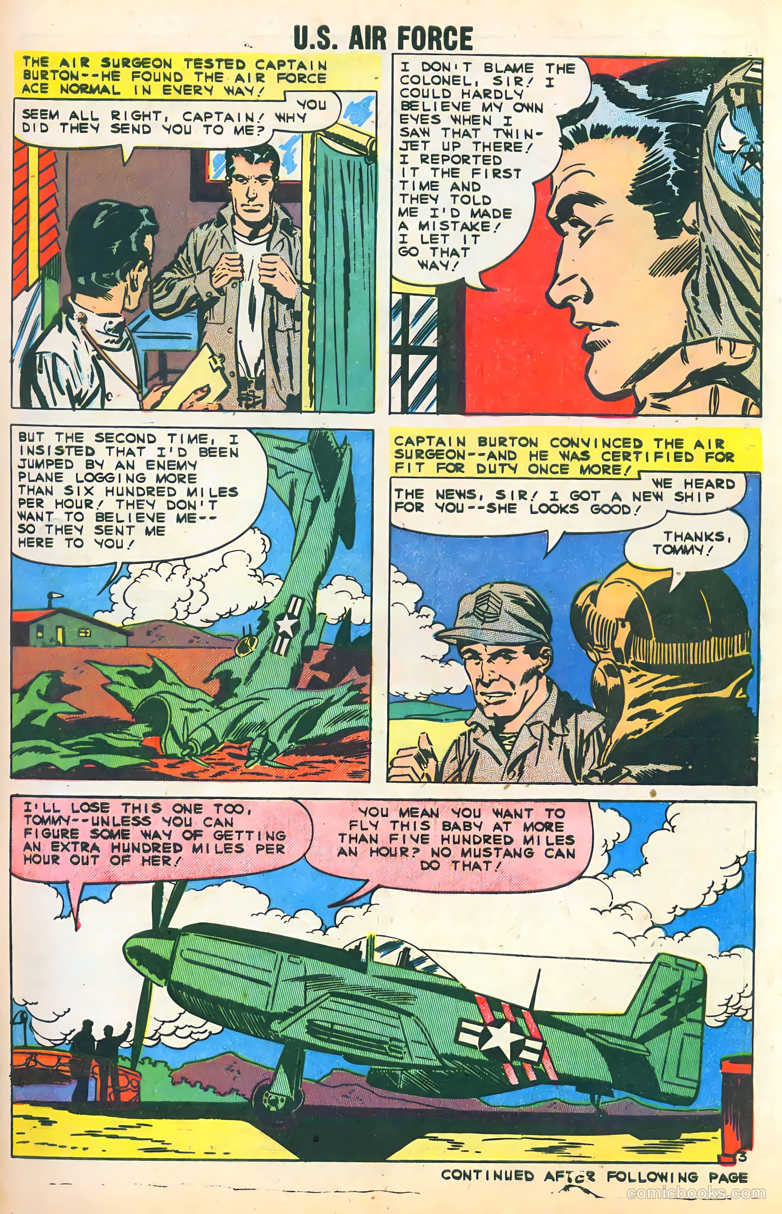 U.S. Air Force Comics #5 (1959) — page 5 of 36