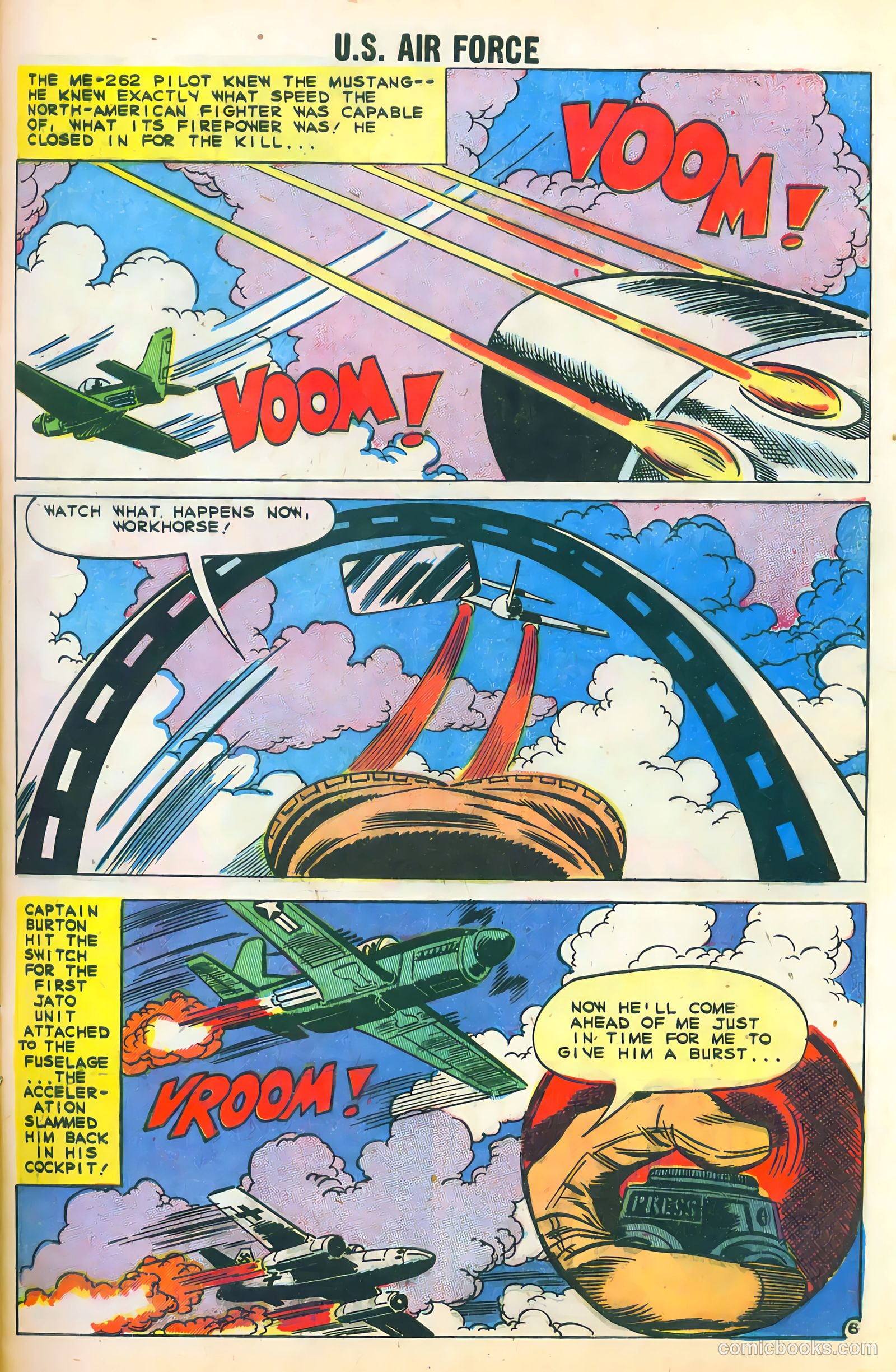 U.S. Air Force Comics #5 (1959) — page 9 of 36