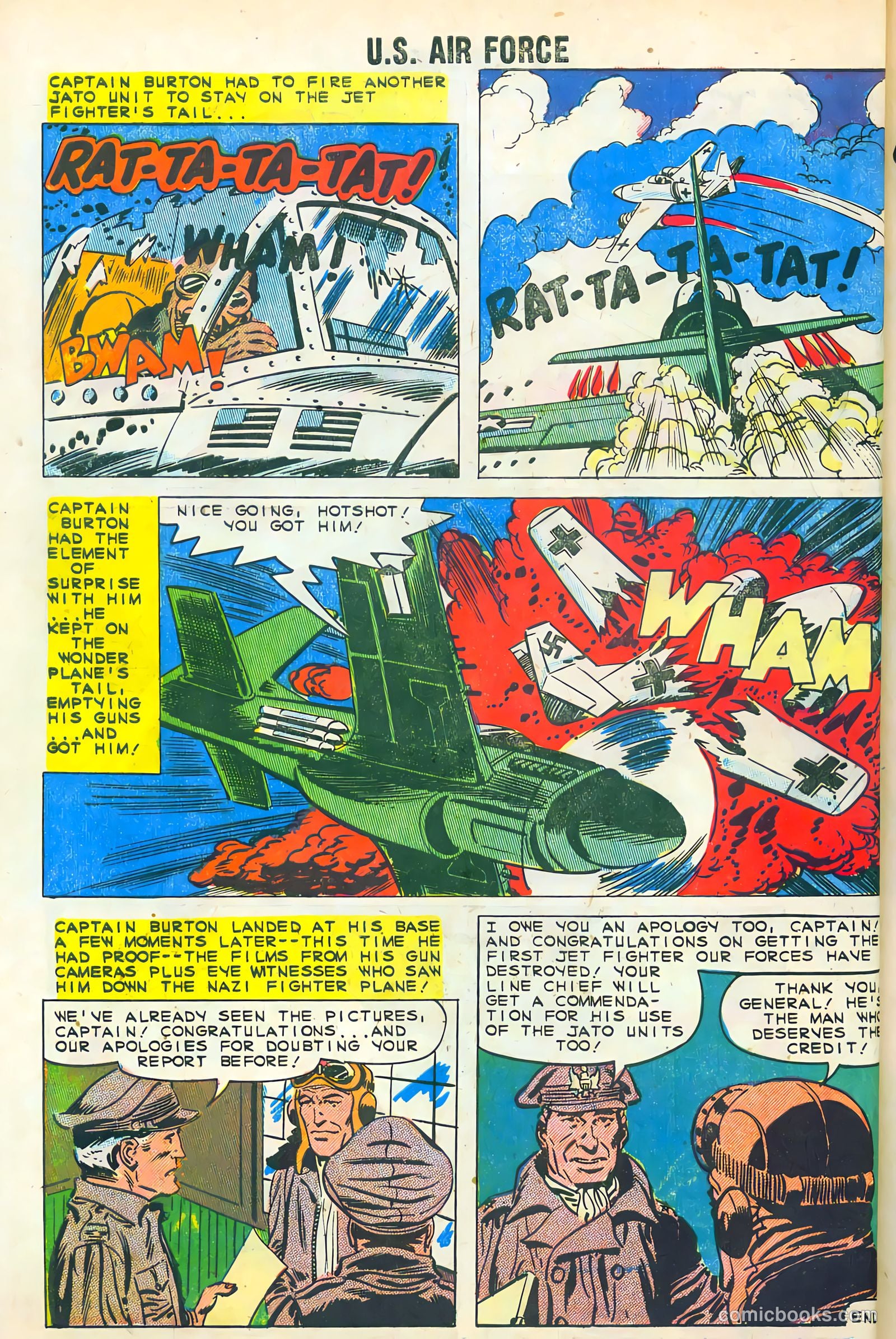 U.S. Air Force Comics #5 (1959) — page 10 of 36