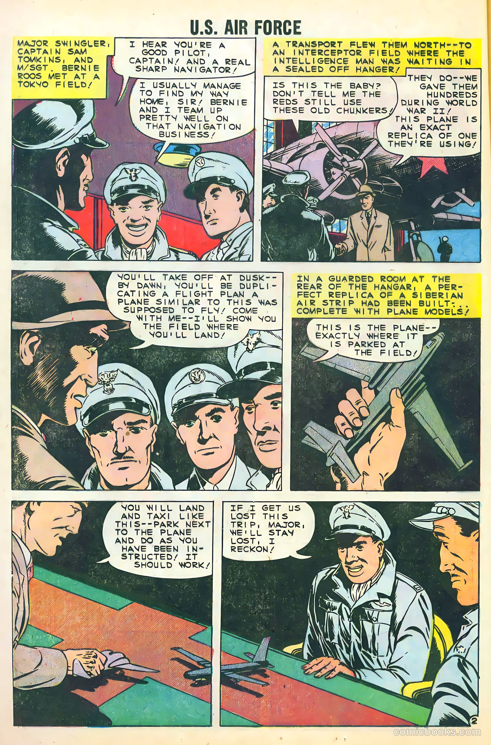 U.S. Air Force Comics #5 (1959) — page 12 of 36