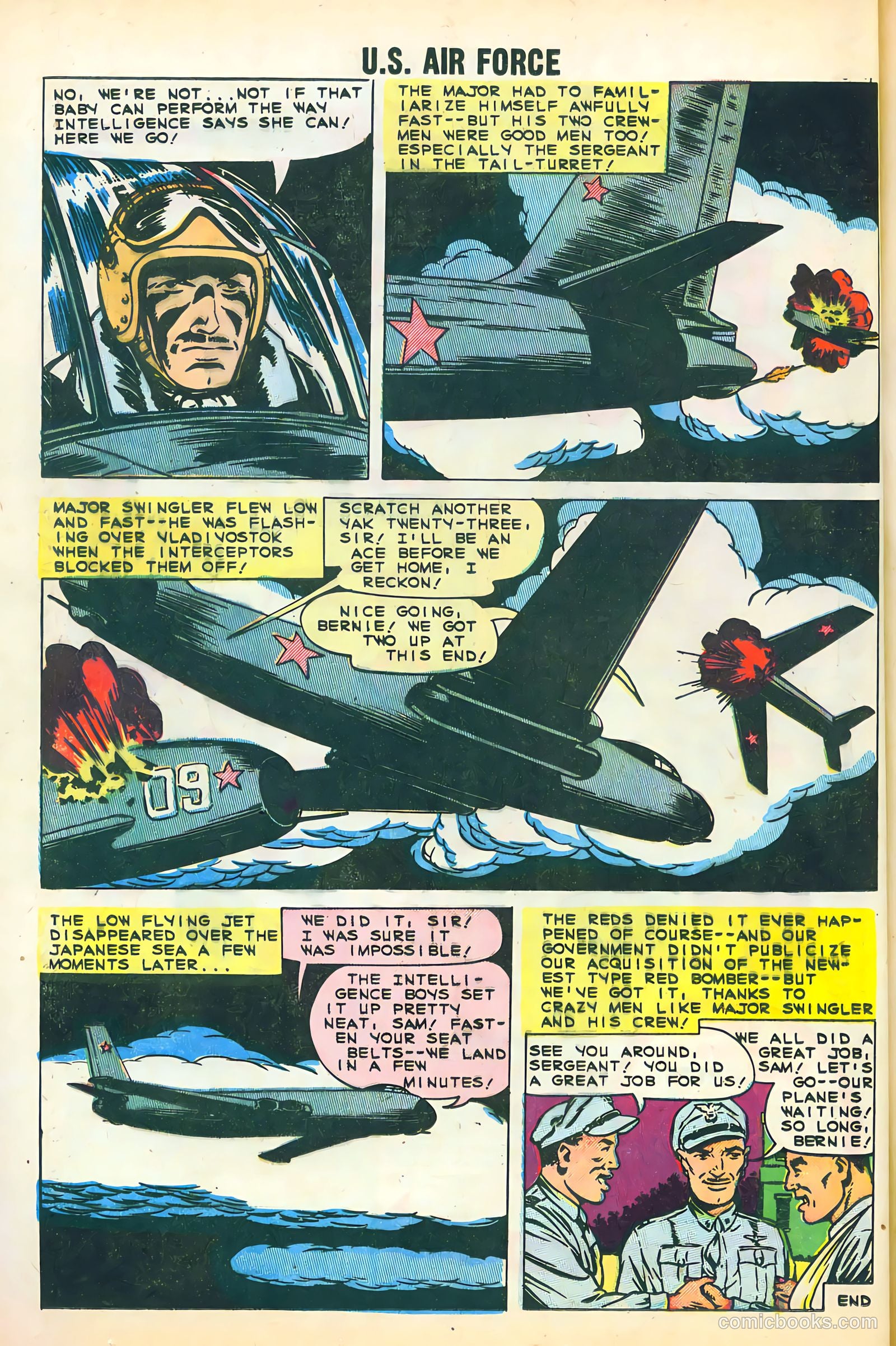 U.S. Air Force Comics #5 (1959) — page 16 of 36