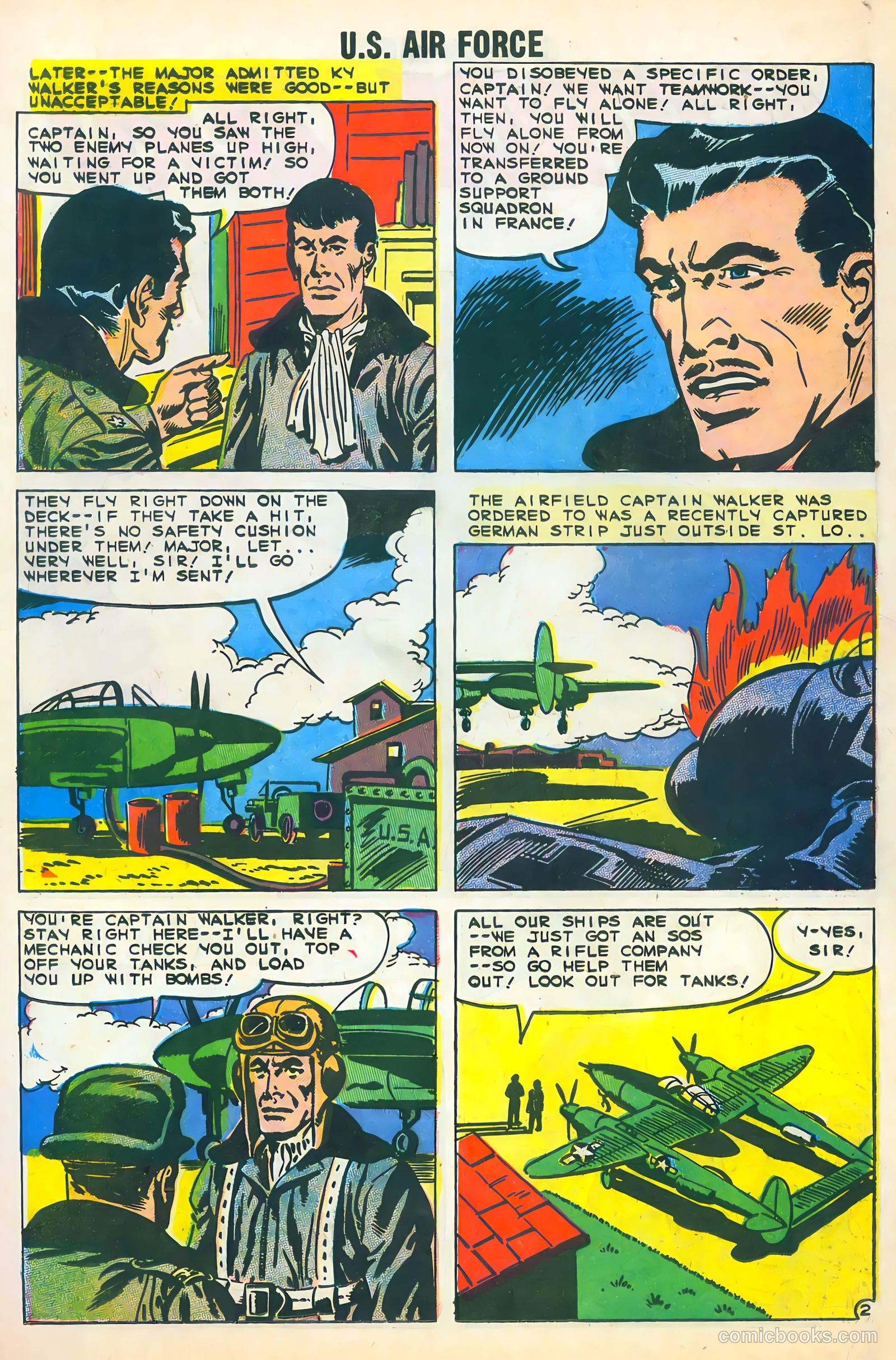 U.S. Air Force Comics #5 (1959) — page 18 of 36