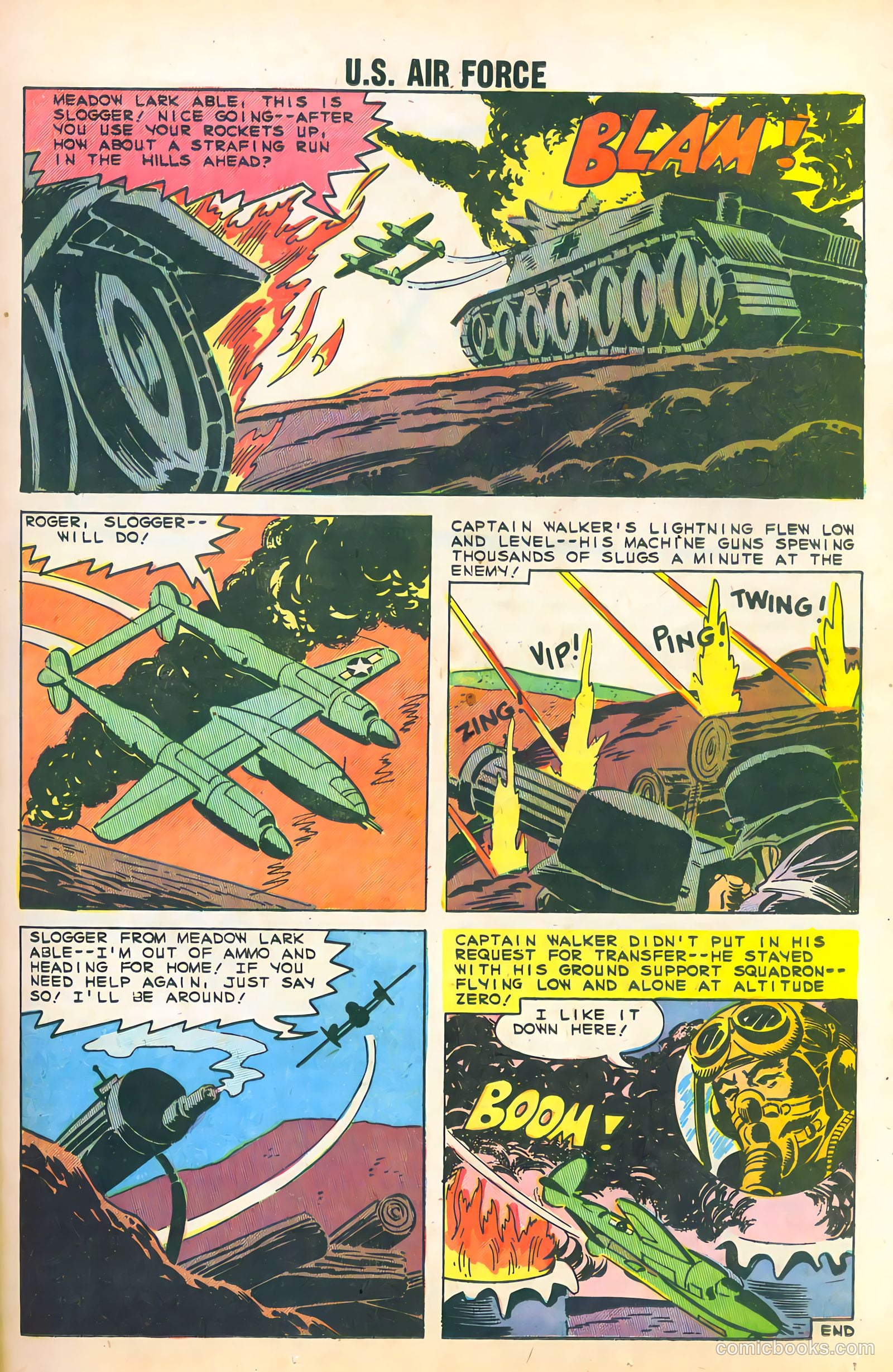 U.S. Air Force Comics #5 (1959) — page 25 of 36