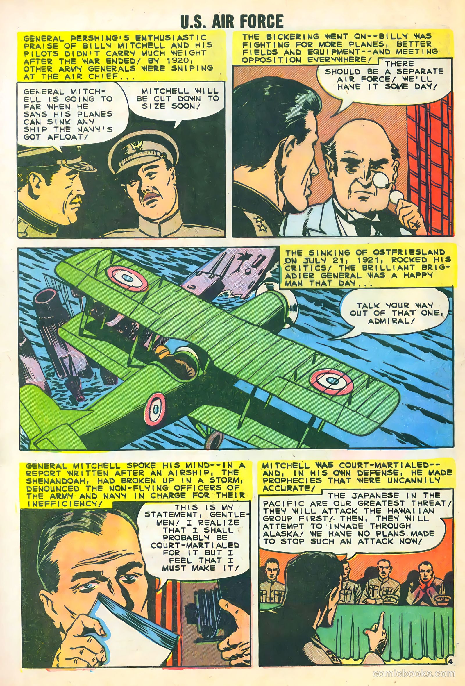 U.S. Air Force Comics #5 (1959) — page 32 of 36