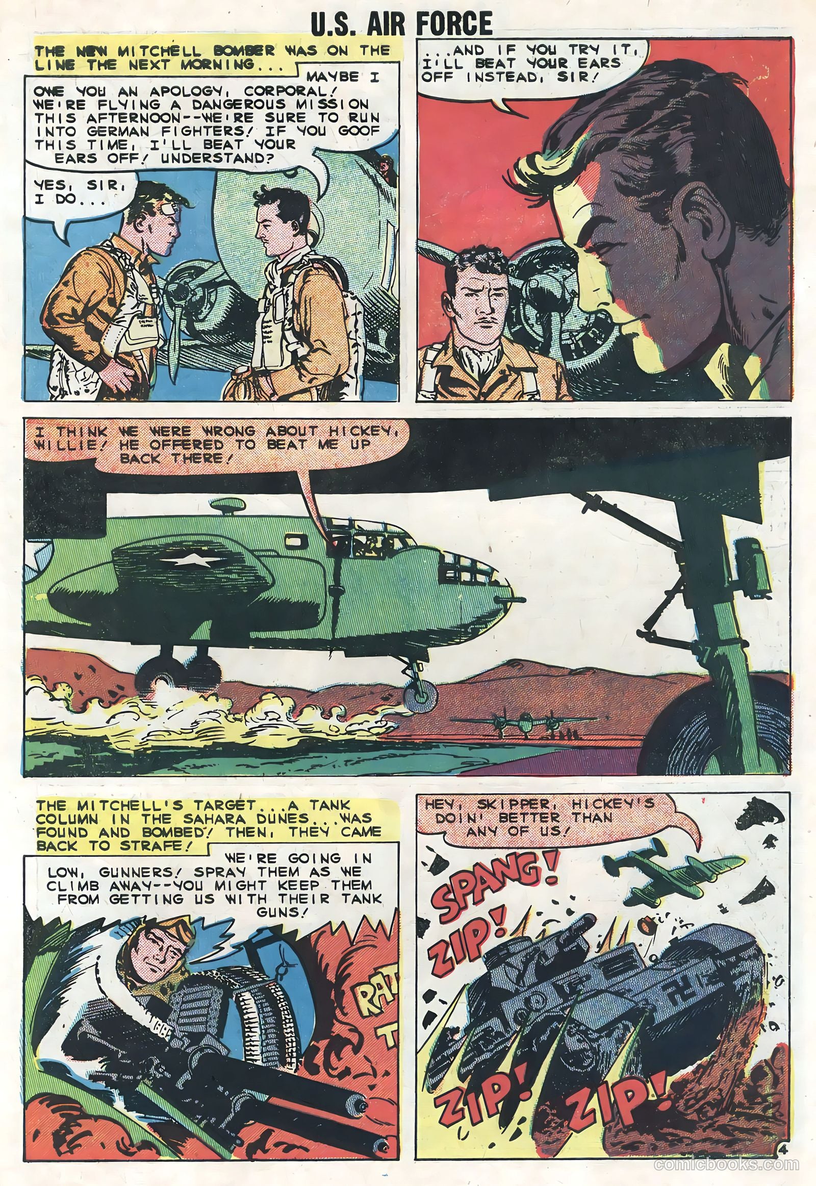 U.S. Air Force Comics #6 (1959) — page 7 of 36