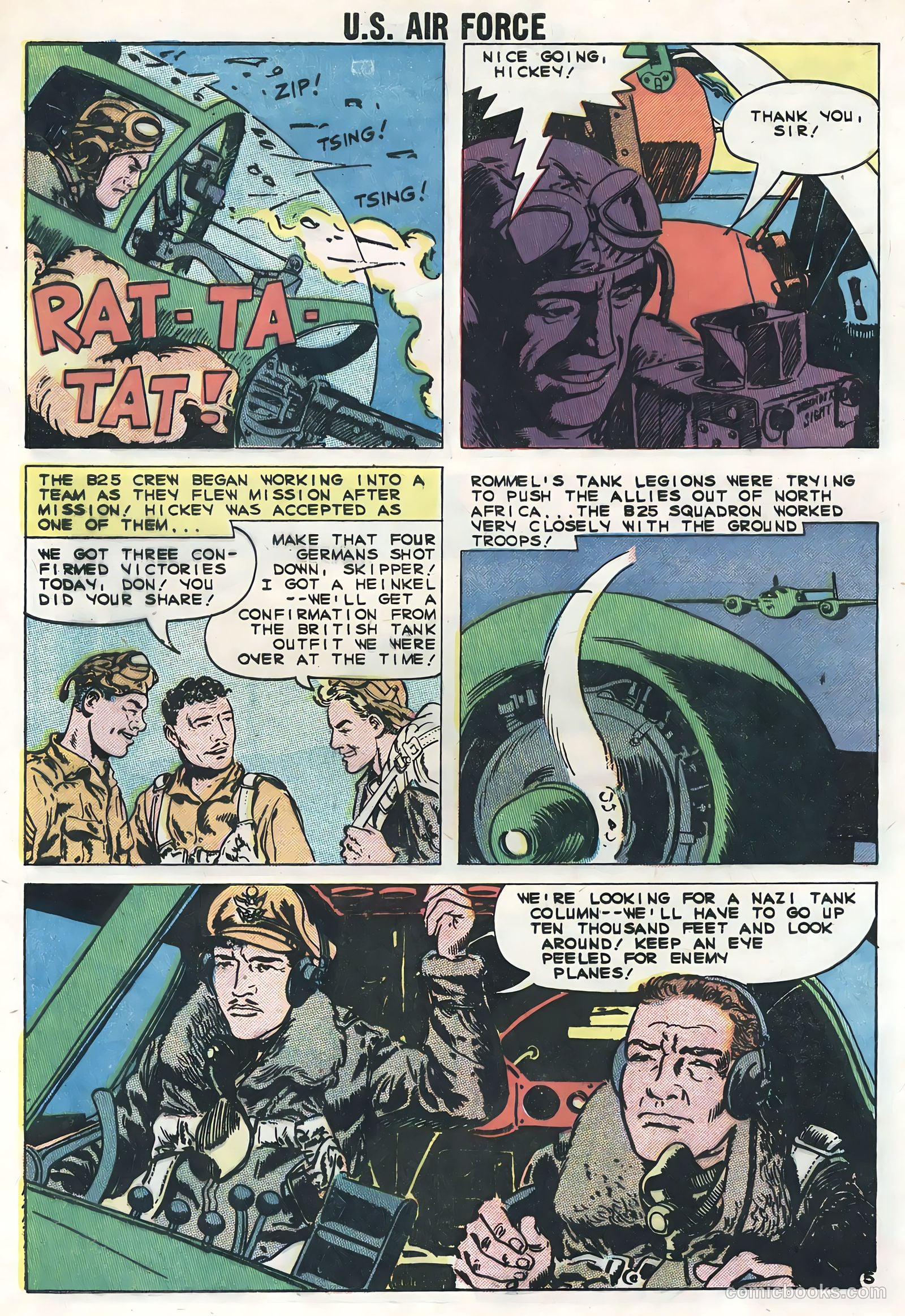 U.S. Air Force Comics #6 (1959) — page 8 of 36